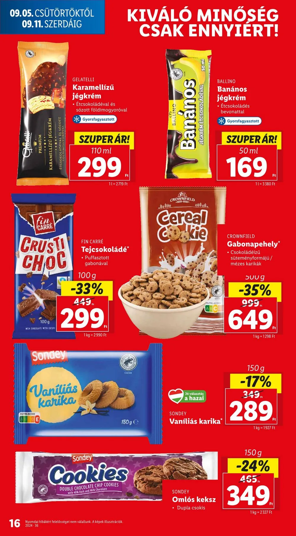 Lidl akciós újság 09.05–09.11 – 16. oldal