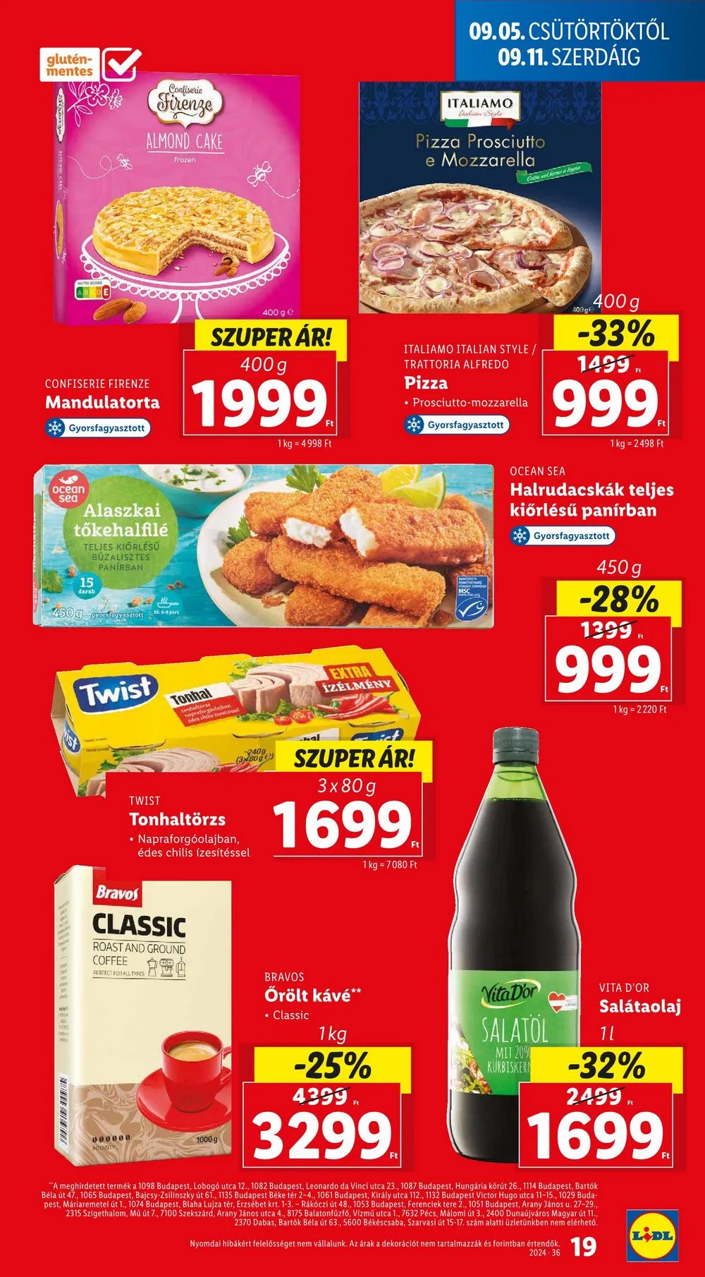 Lidl akciós újság 09.05–09.11 – 19. oldal