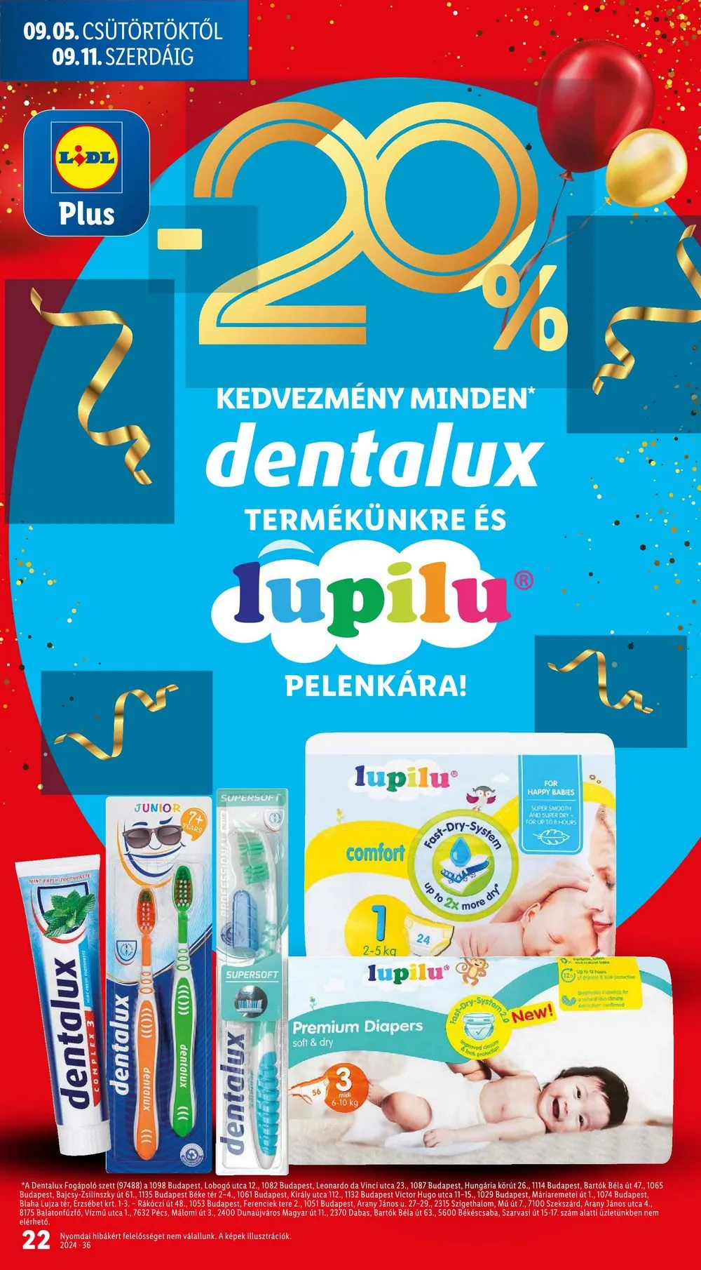 Lidl akciós újság 09.05–09.11 – 22. oldal