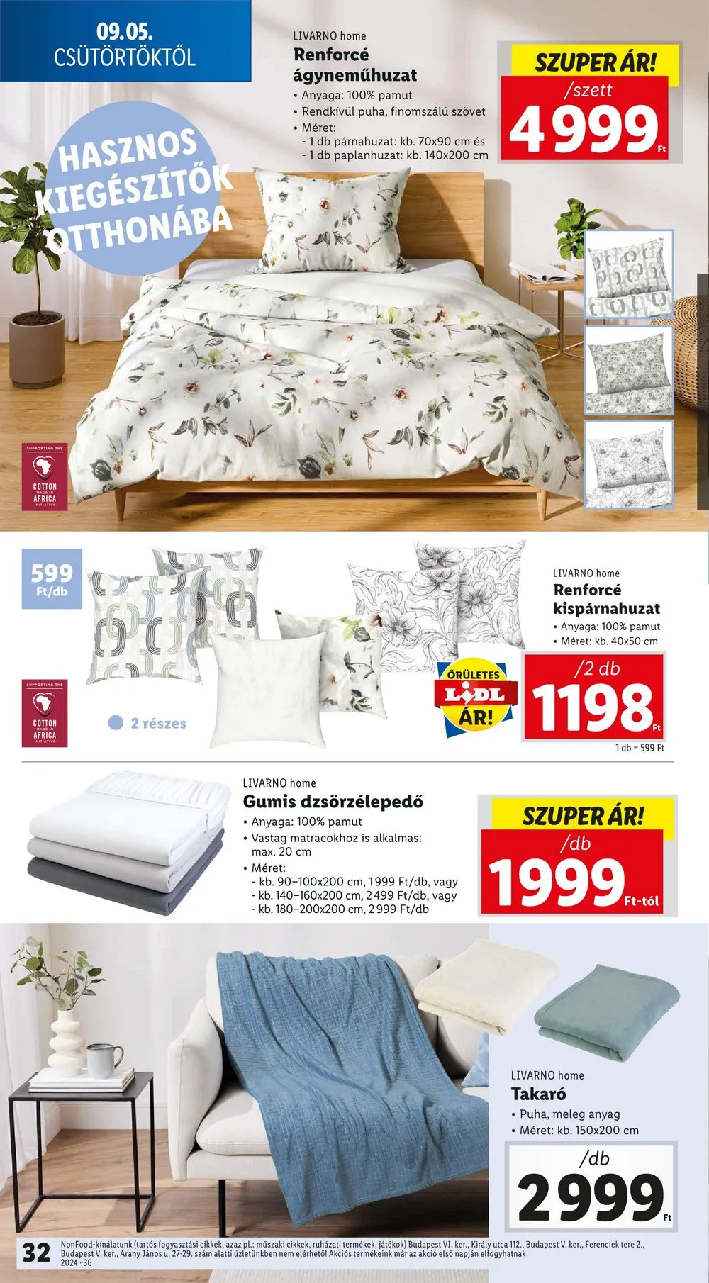 Lidl akciós újság 09.05–09.11 – 32. oldal