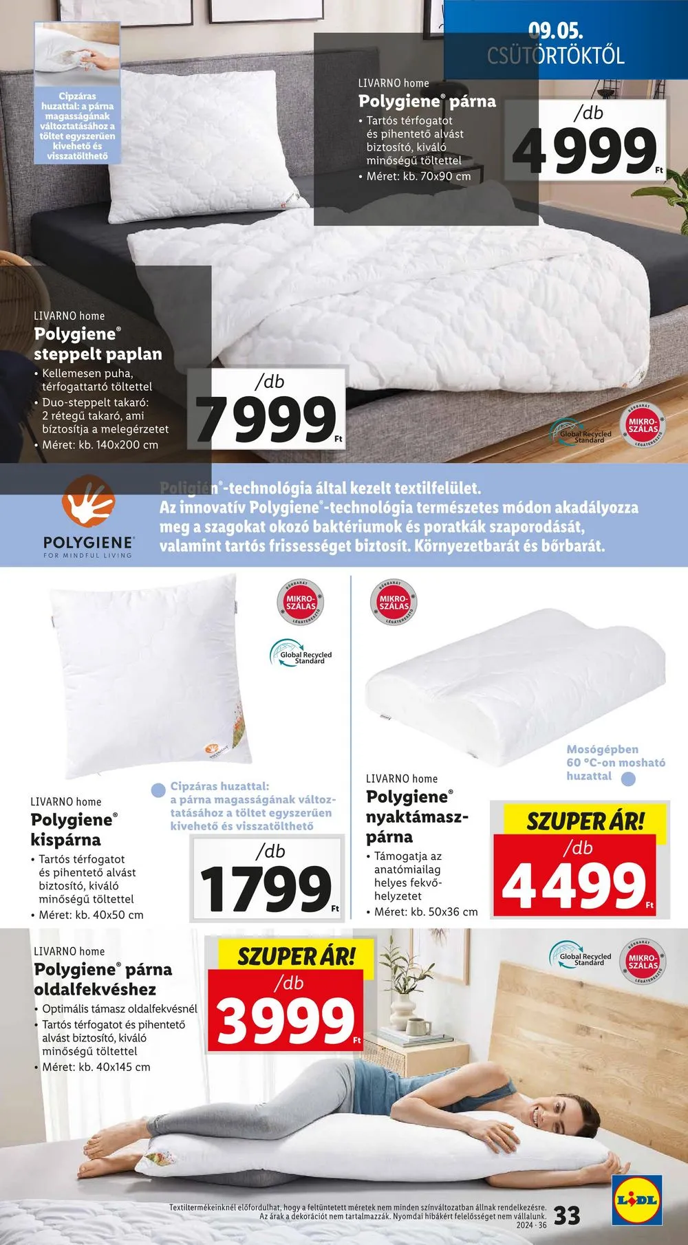 Lidl akciós újság 09.05–09.11 – 33. oldal