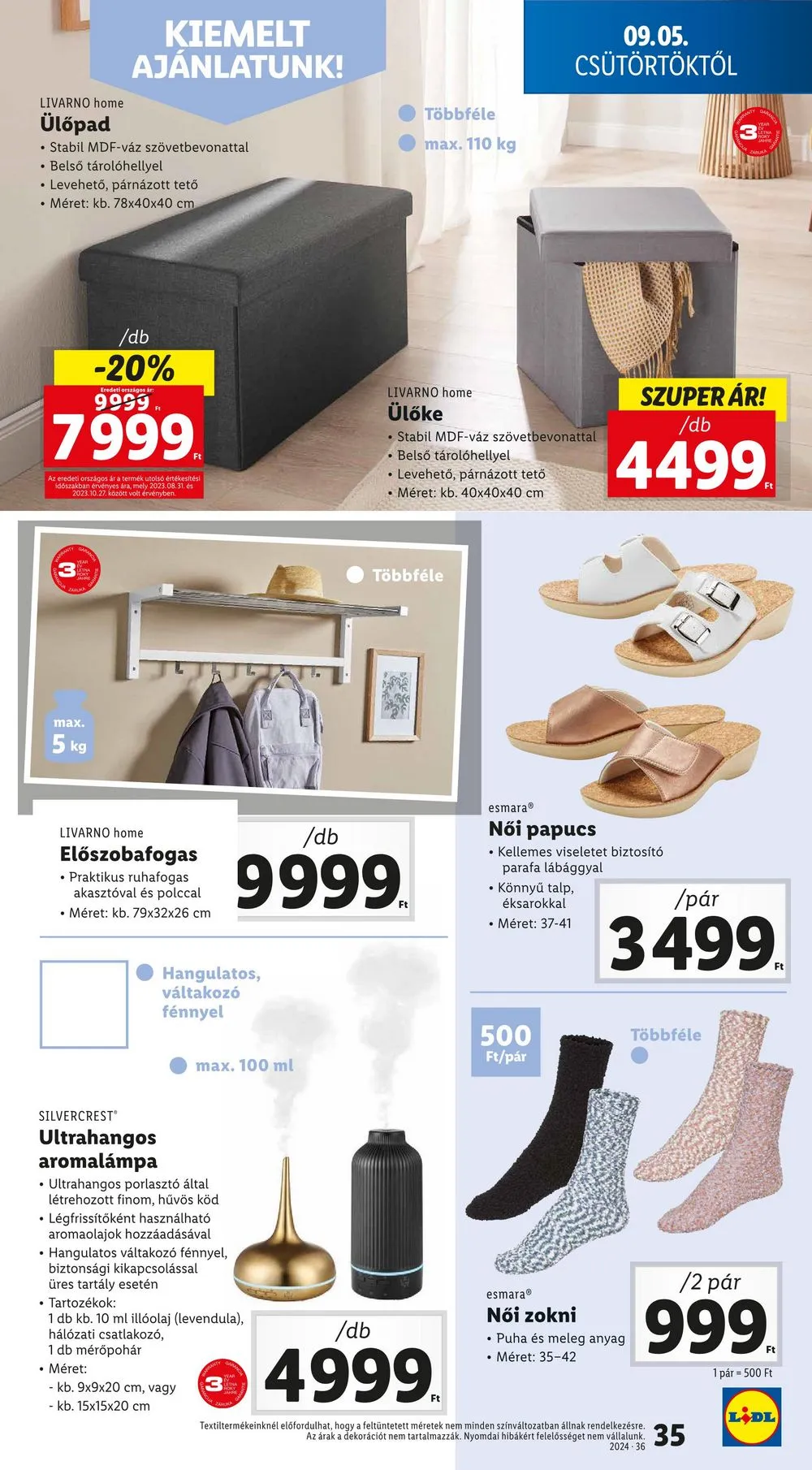 Lidl akciós újság 09.05–09.11 – 35. oldal