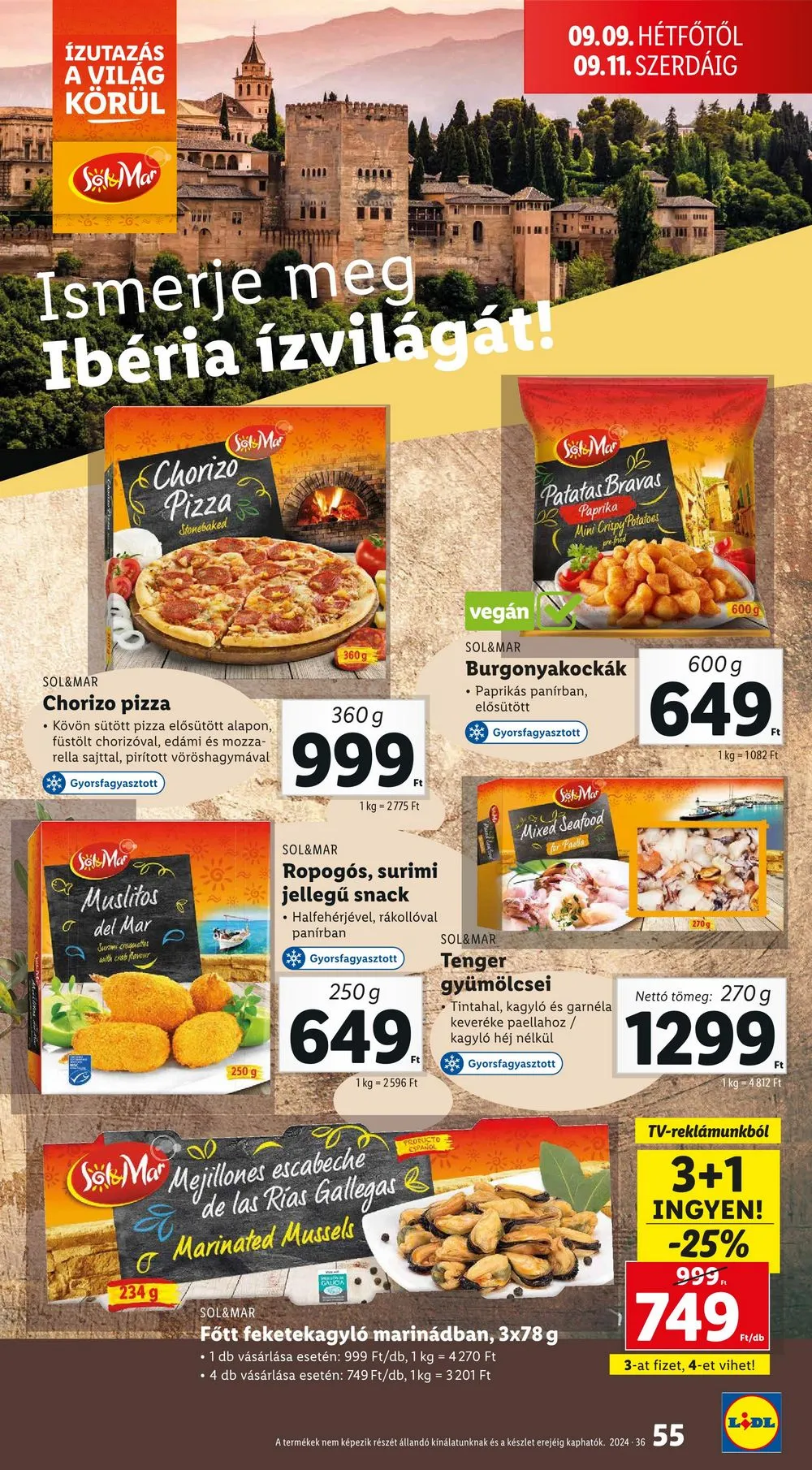 Lidl akciós újság 09.05–09.11 – 55. oldal