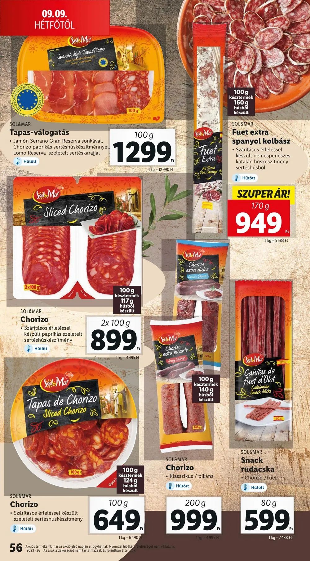 Lidl akciós újság 09.05–09.11 – 56. oldal