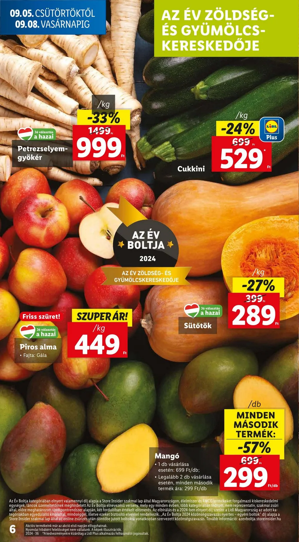 Lidl akciós újság 09.05–09.11 – 6. oldal