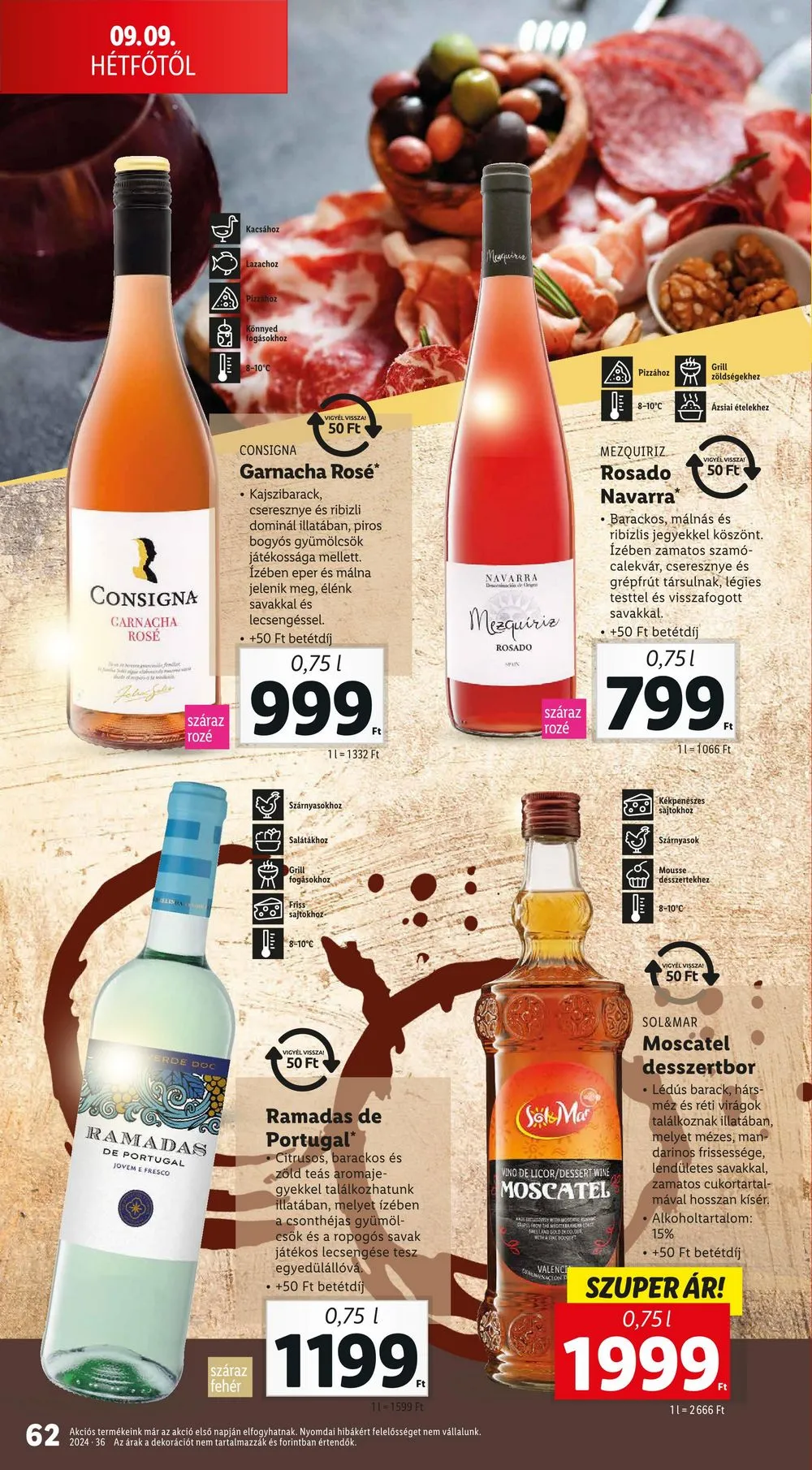 Lidl akciós újság 09.05–09.11 – 62. oldal