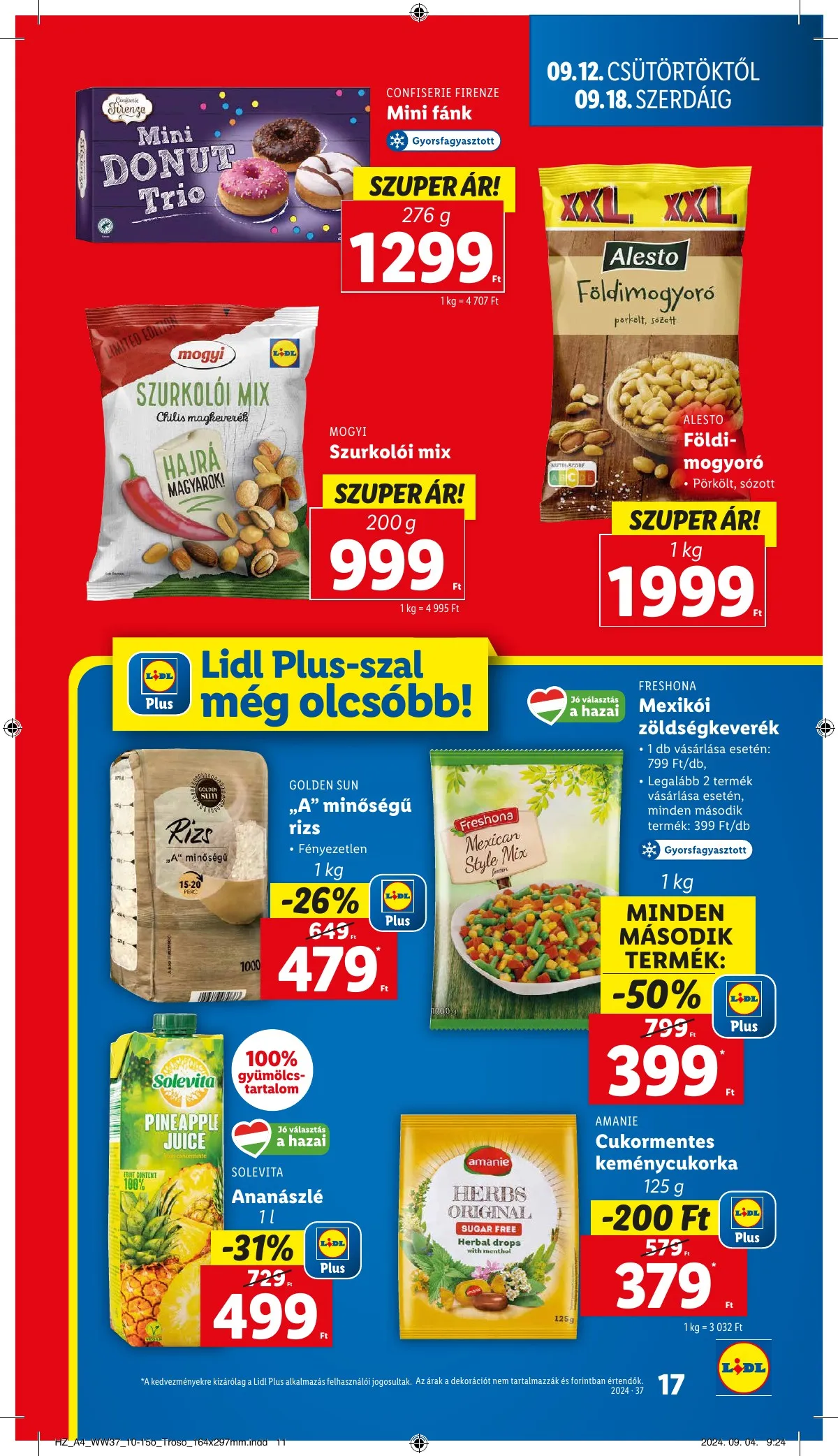Lidl akciós újság 09.12–09.18 – 17. oldal