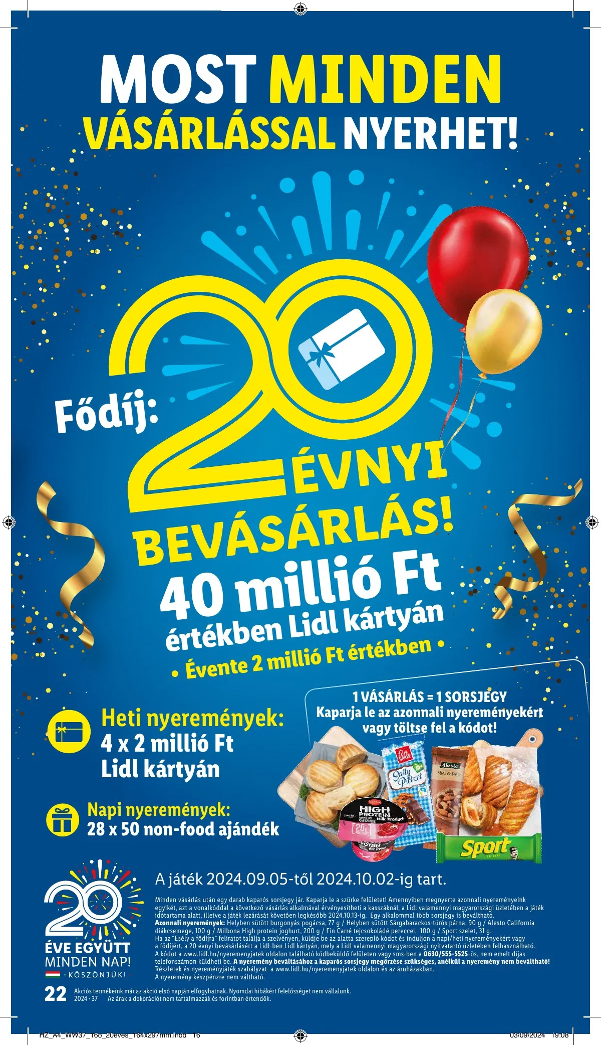Lidl akciós újság 09.12–09.18 – 22. oldal