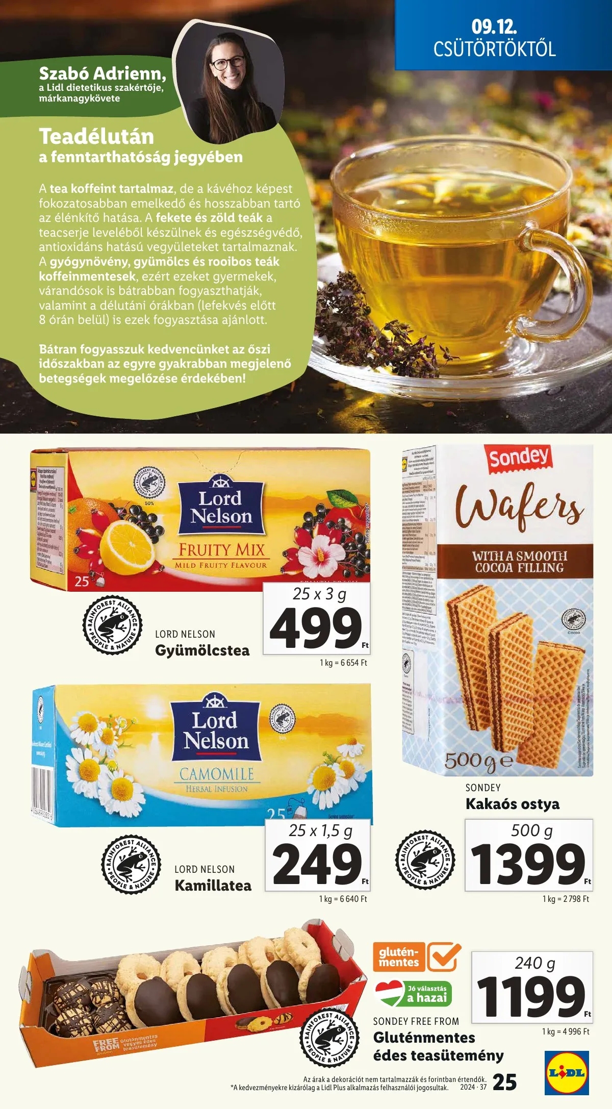 Lidl akciós újság 09.12–09.18 – 25. oldal