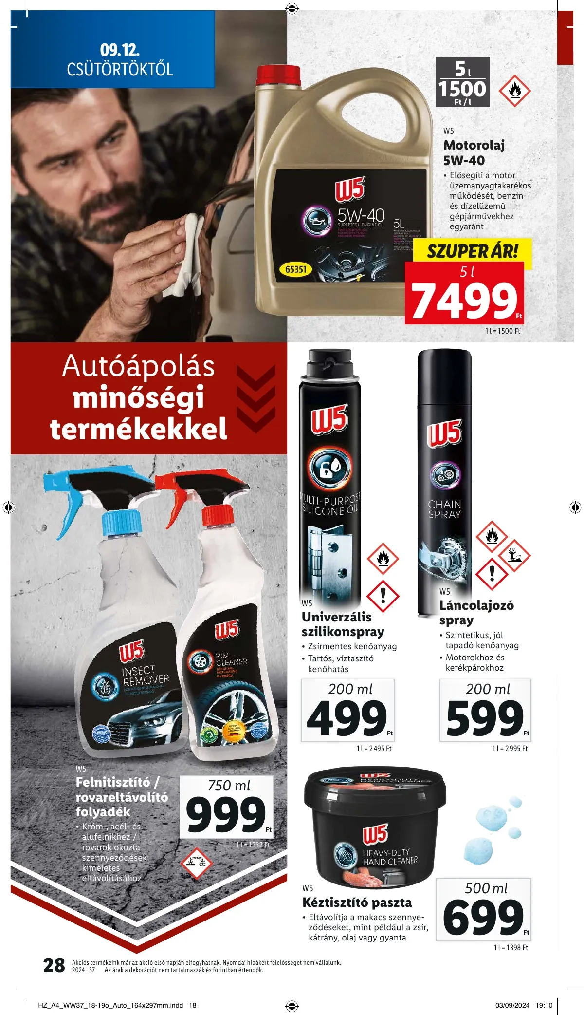 Lidl akciós újság 09.12–09.18 – 28. oldal