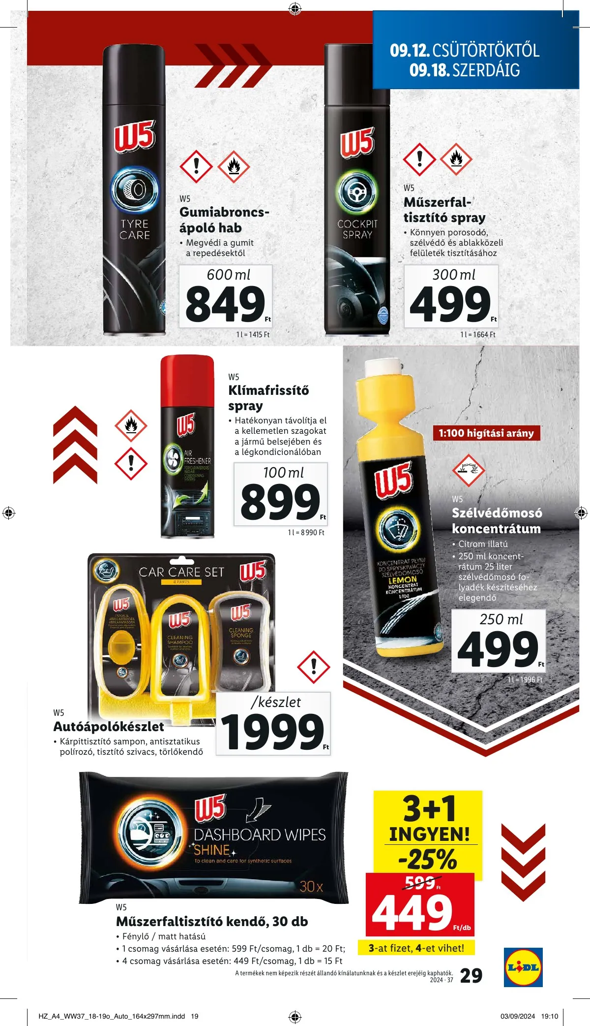 Lidl akciós újság 09.12–09.18 – 29. oldal