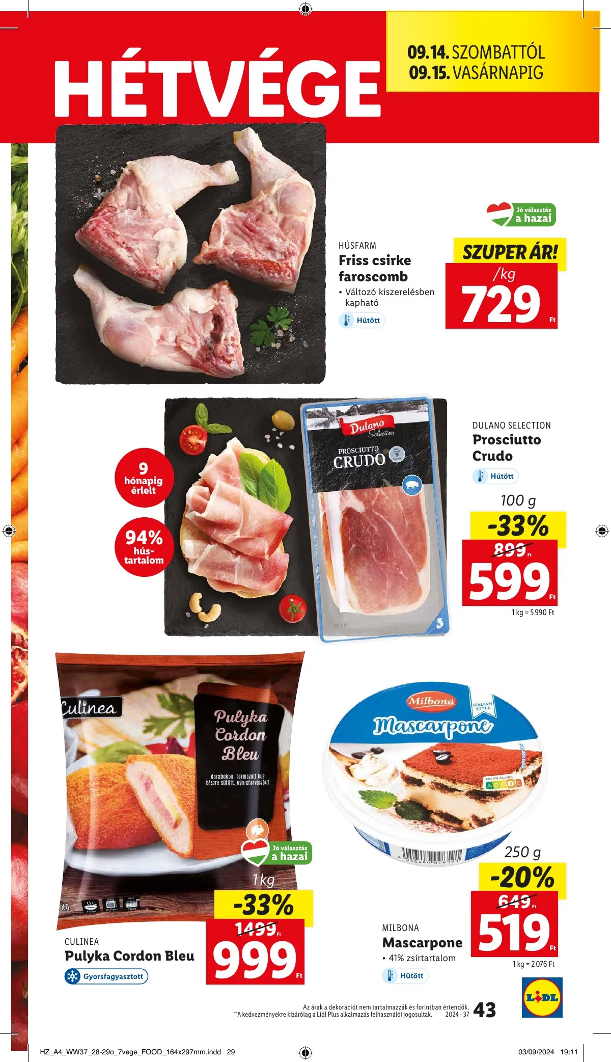 Lidl akciós újság 09.12–09.18 – 43. oldal
