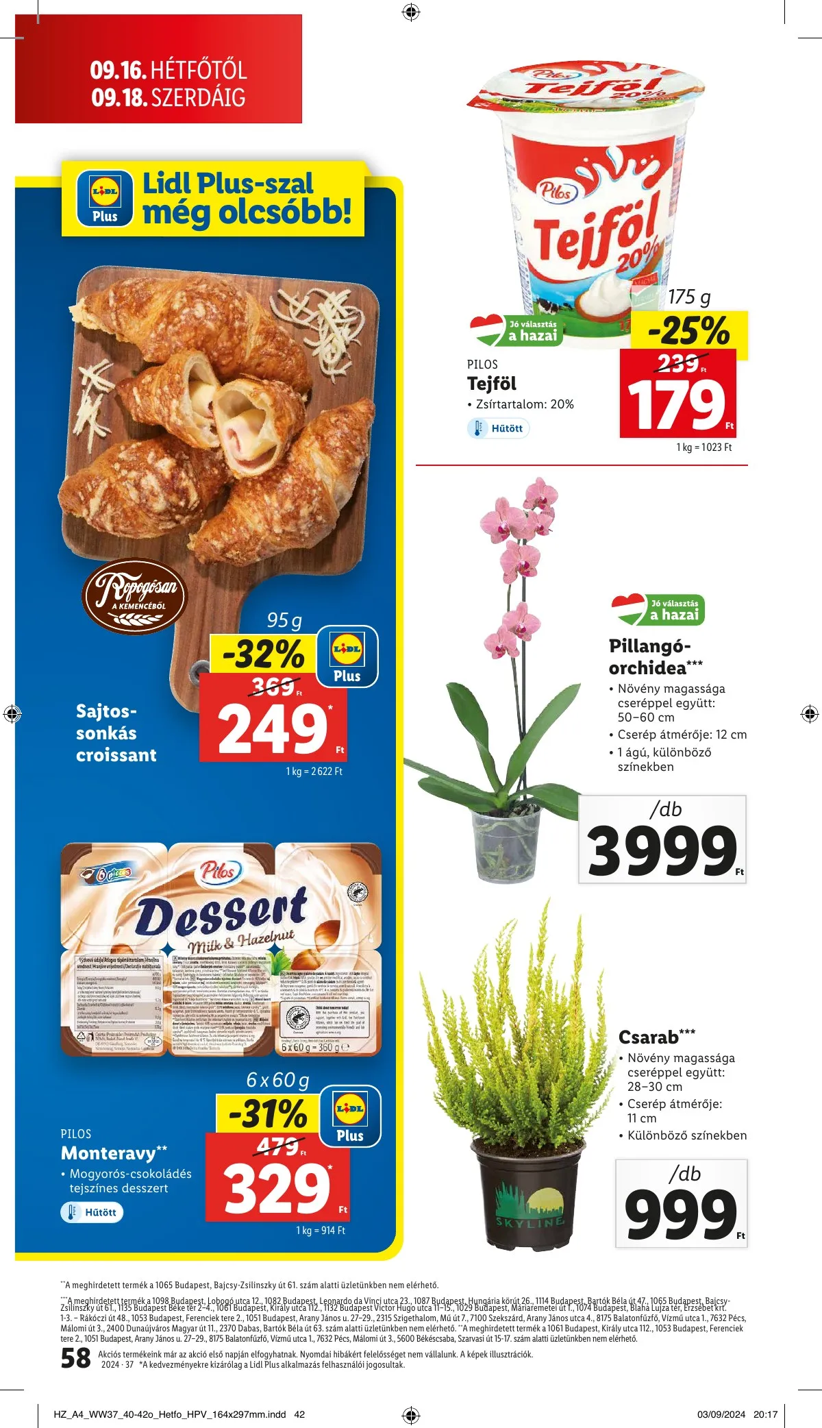 Lidl akciós újság 09.12–09.18 – 58. oldal