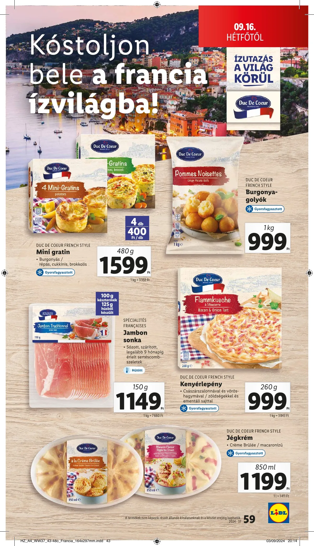 Lidl akciós újság 09.12–09.18 – 59. oldal