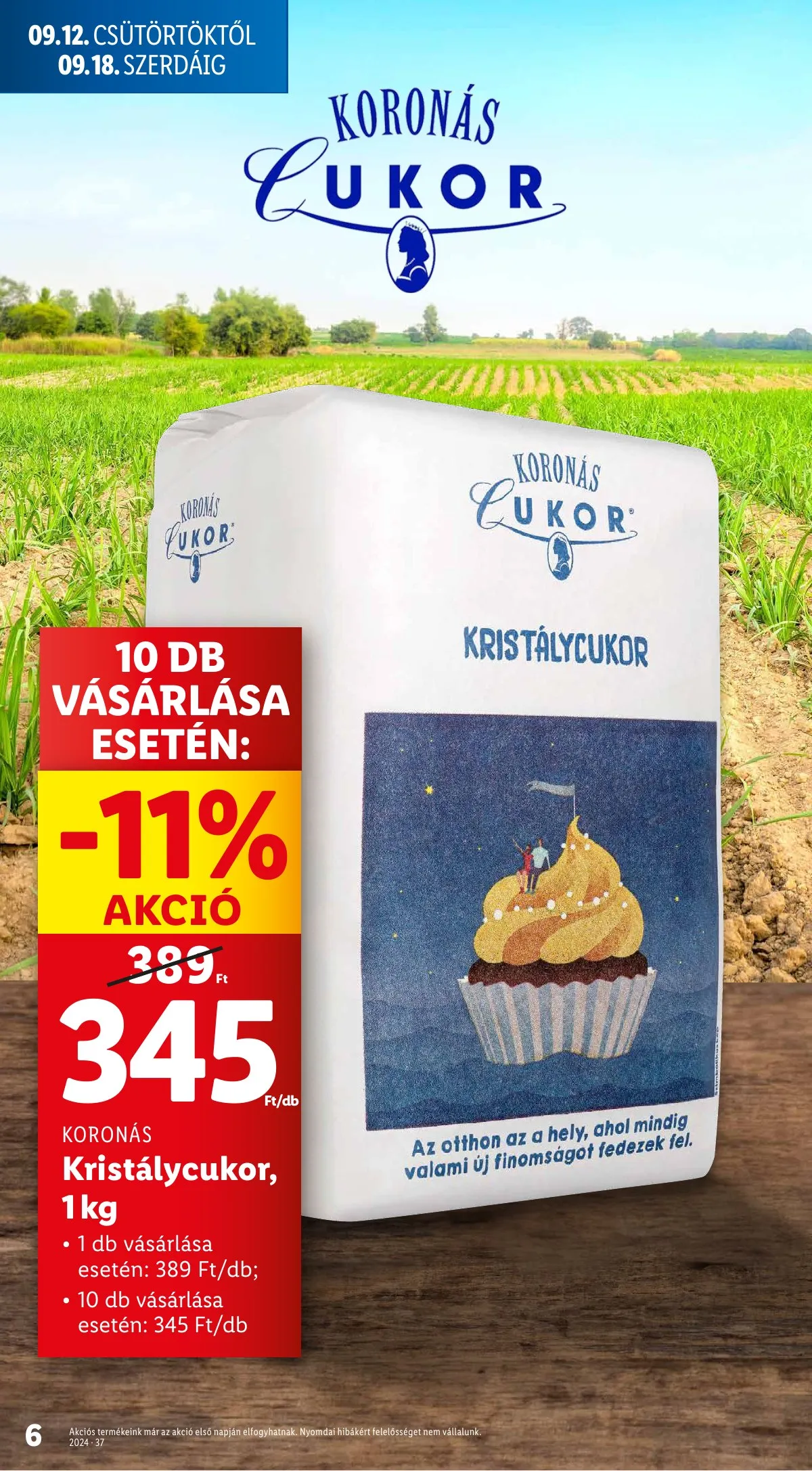 Lidl akciós újság 09.12–09.18 – 6. oldal