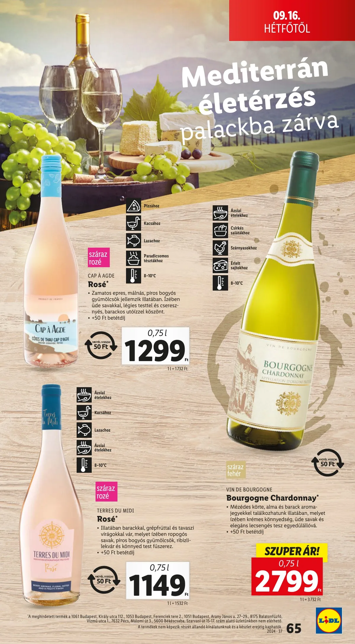 Lidl akciós újság 09.12–09.18 – 65. oldal