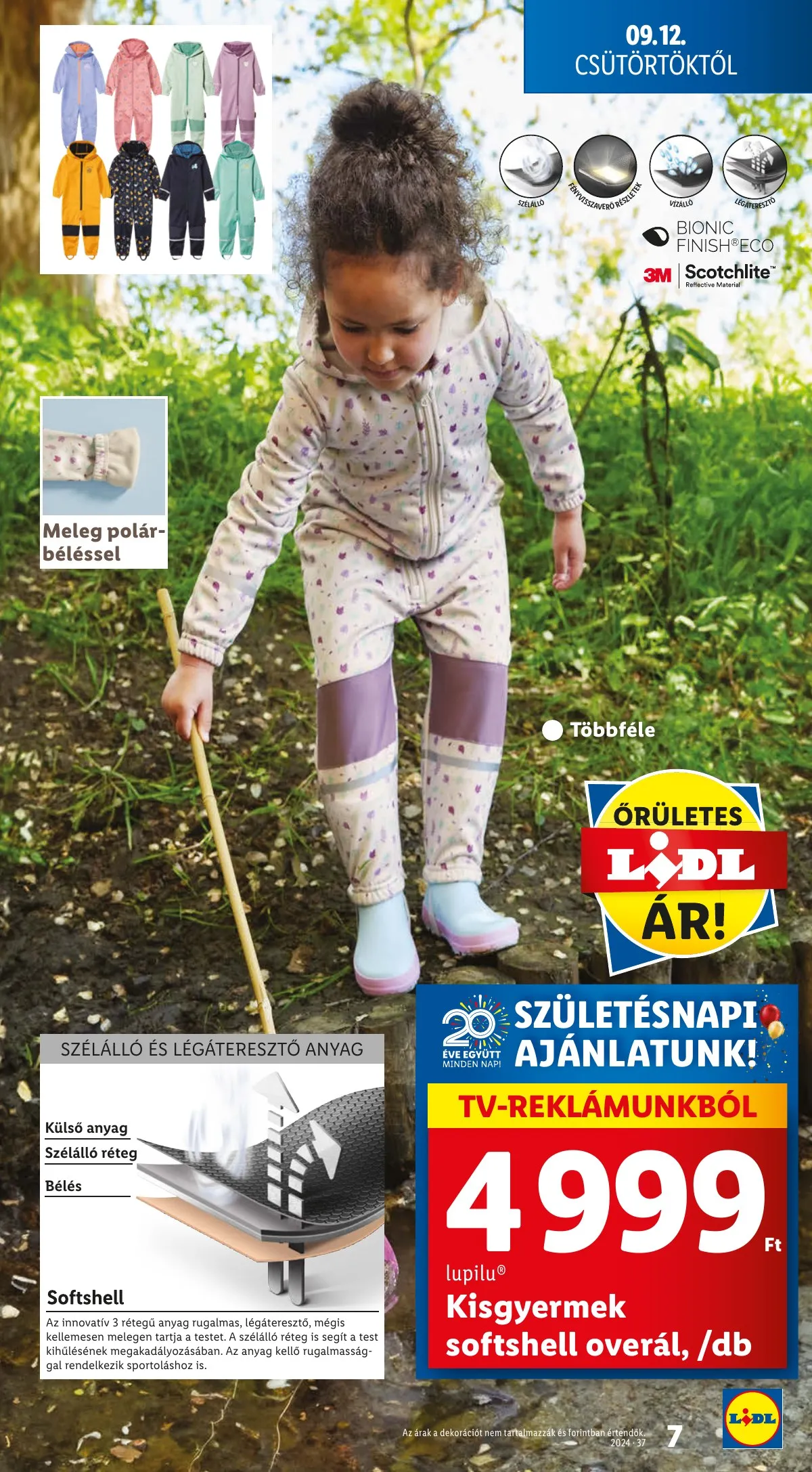 Lidl akciós újság 09.12–09.18 – 7. oldal