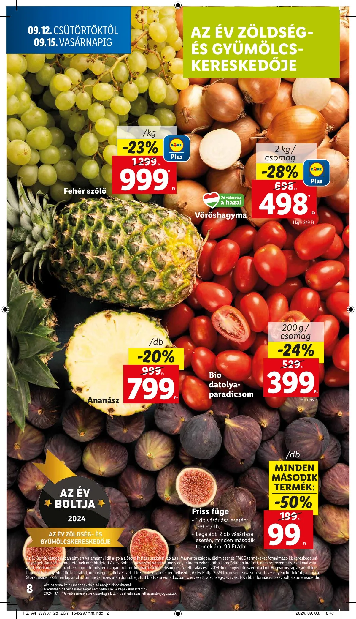 Lidl akciós újság 09.12–09.18 – 8. oldal