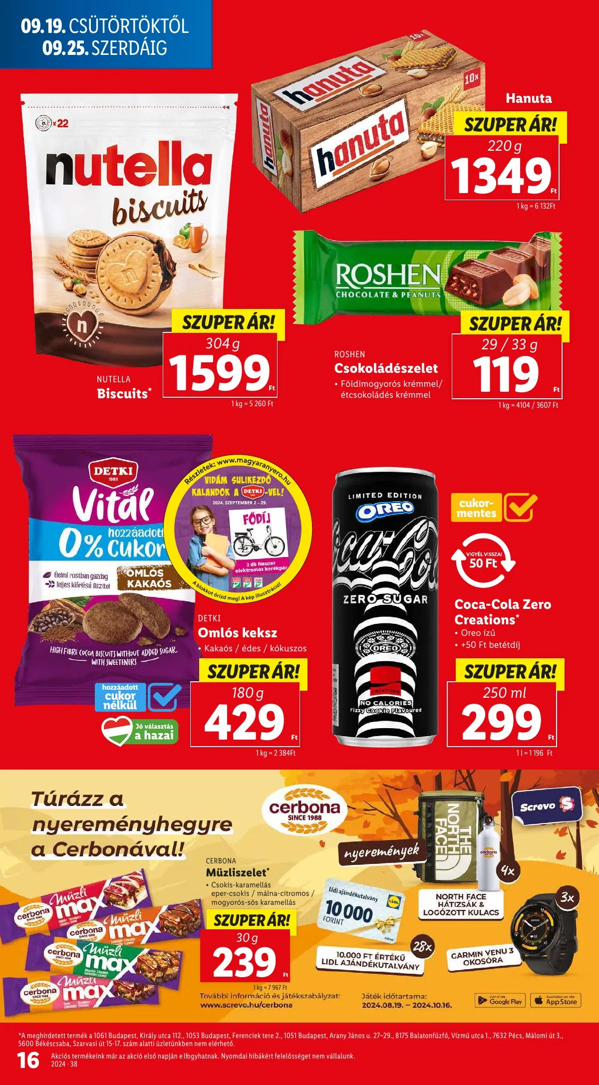 Lidl akciós újság 09.19–09.25 – 16. oldal
