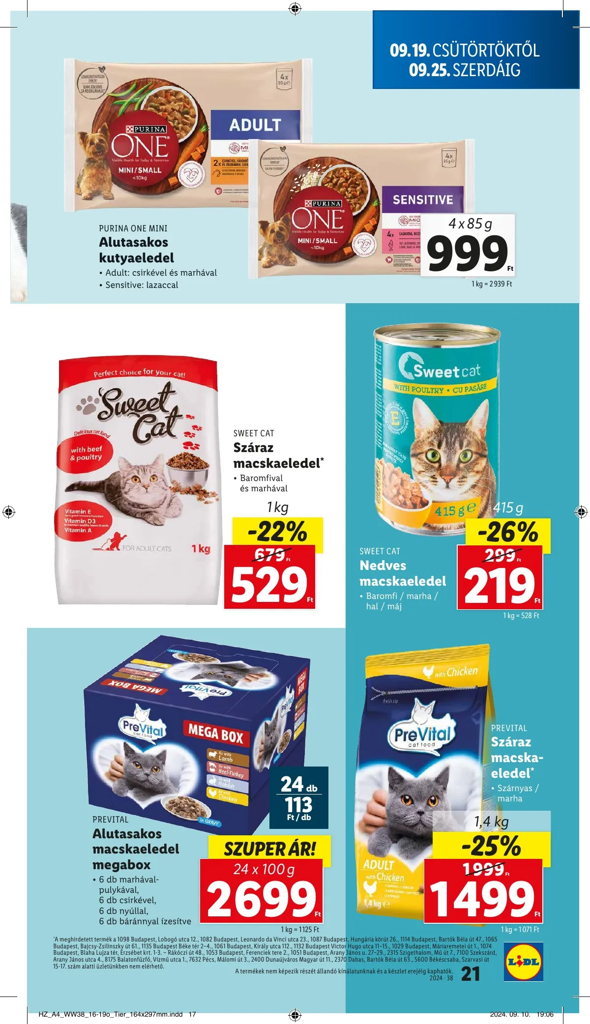 Lidl akciós újság 09.19–09.25 – 21. oldal