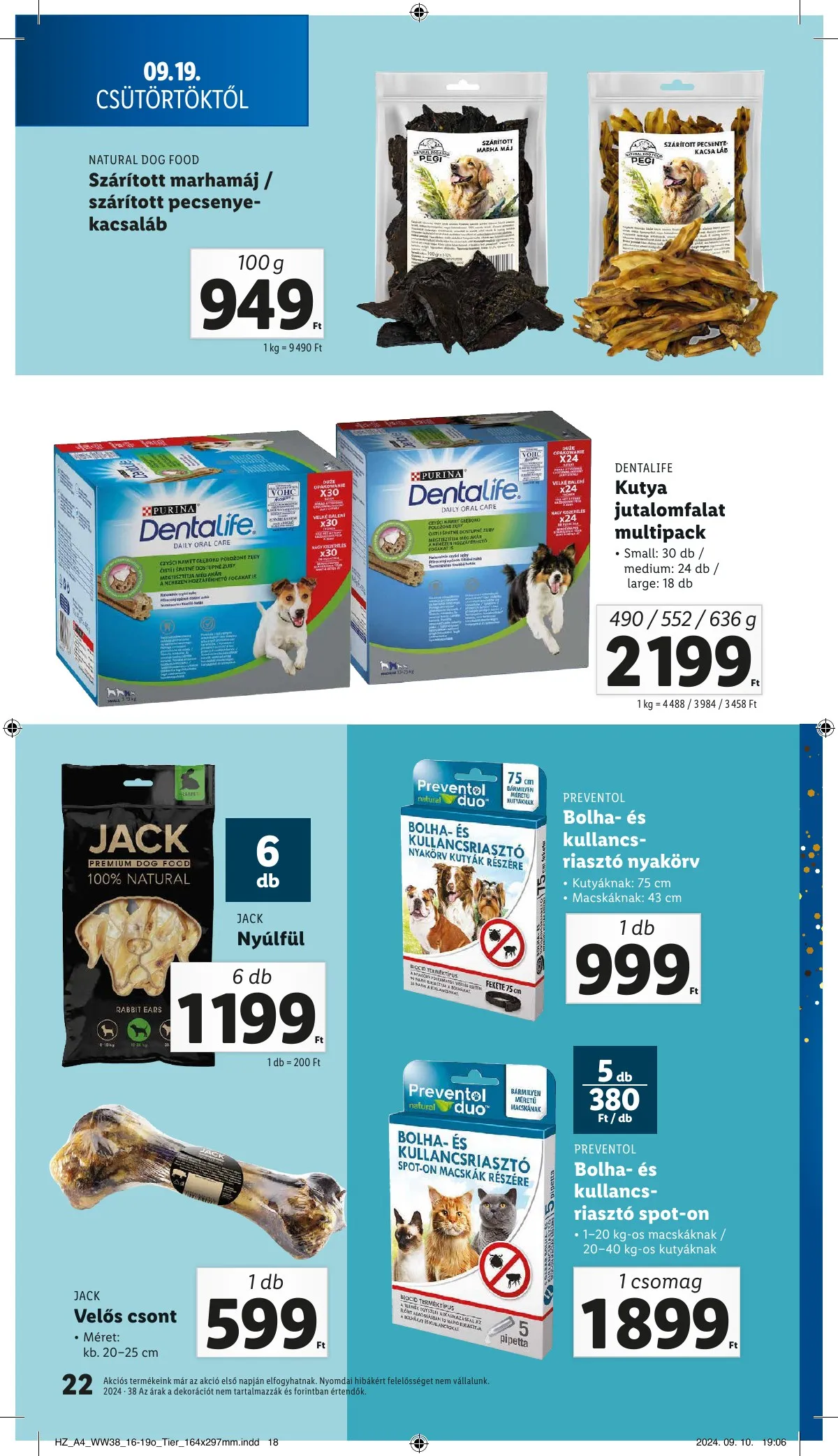 Lidl akciós újság 09.19–09.25 – 22. oldal