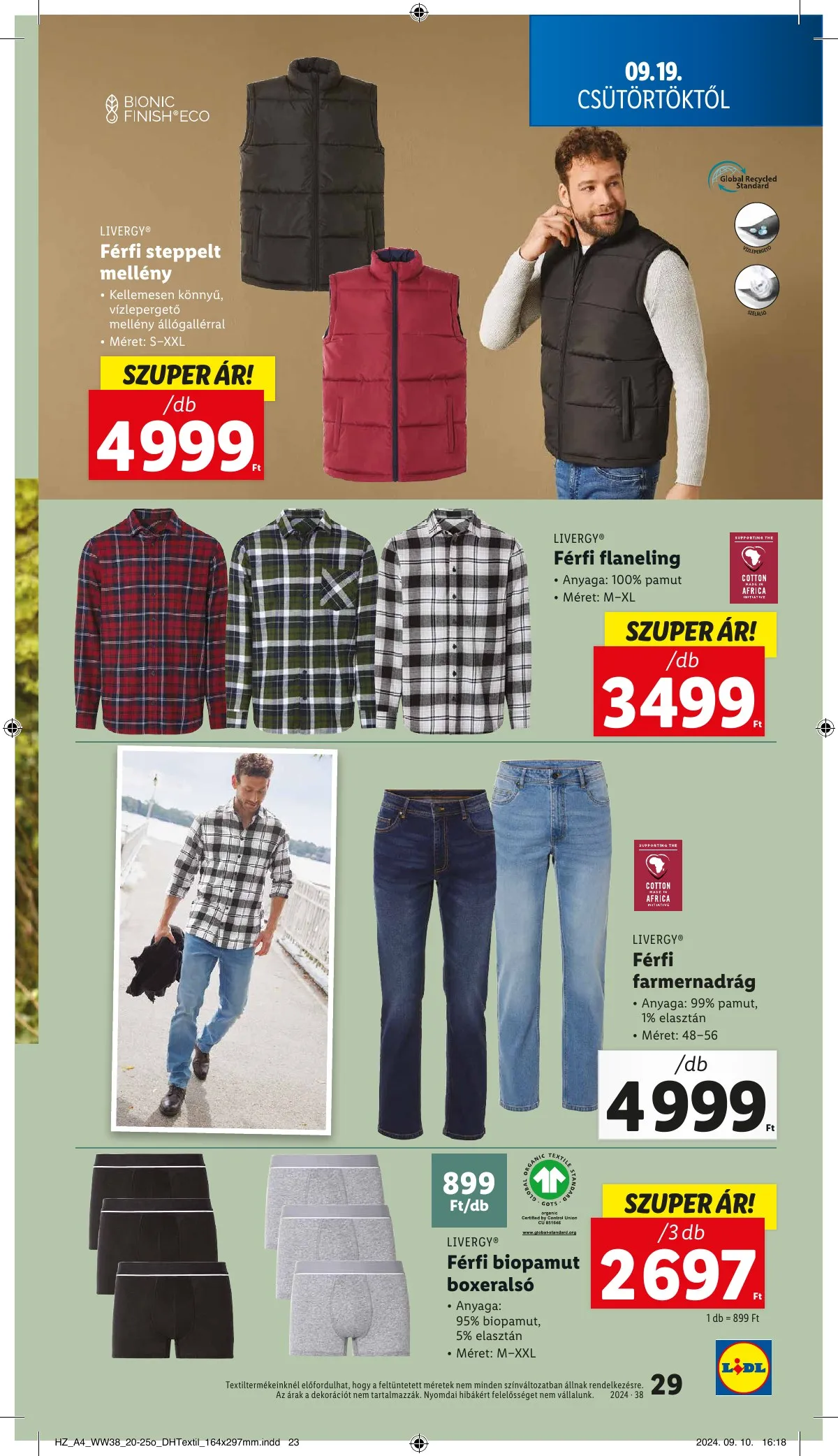 Lidl akciós újság 09.19–09.25 – 29. oldal