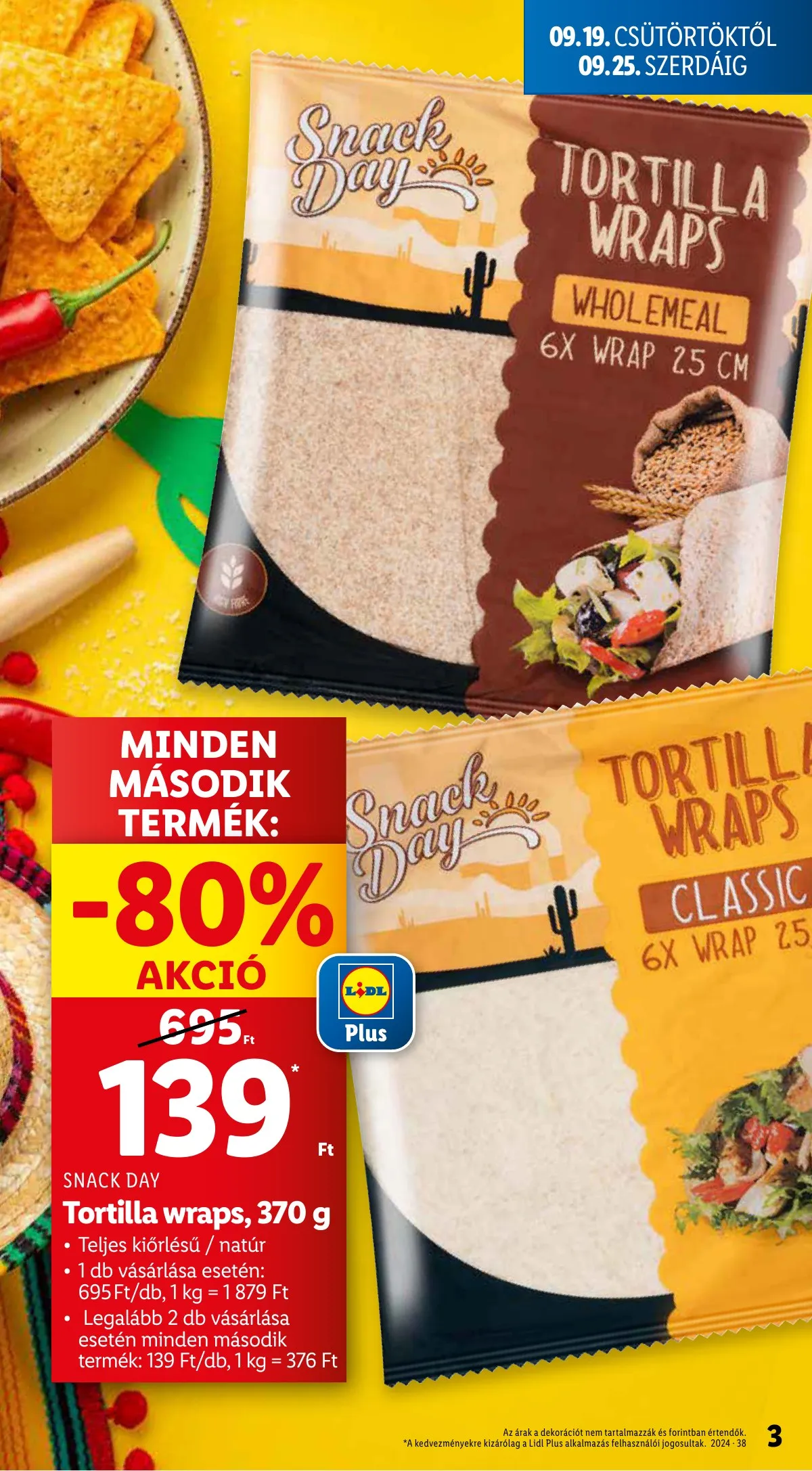 Lidl akciós újság 09.19–09.25 – 3. oldal