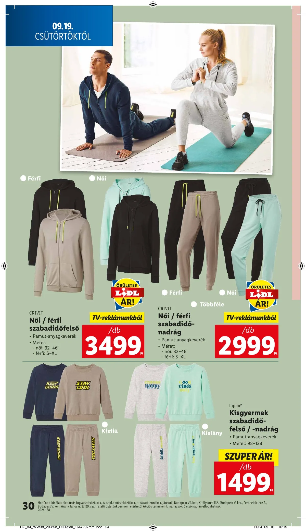 Lidl akciós újság 09.19–09.25 – 30. oldal