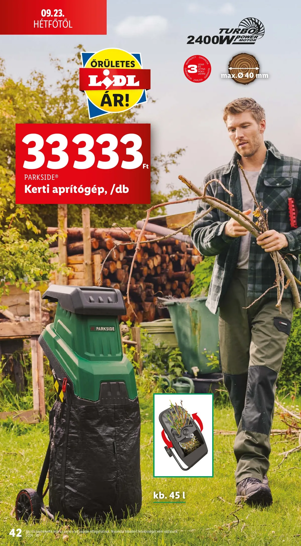Lidl akciós újság 09.19–09.25 – 42. oldal