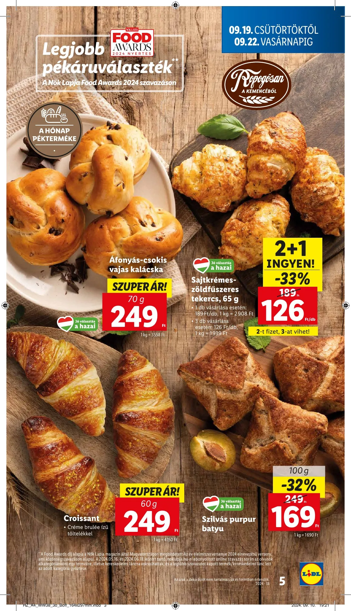 Lidl akciós újság 09.19–09.25 – 5. oldal