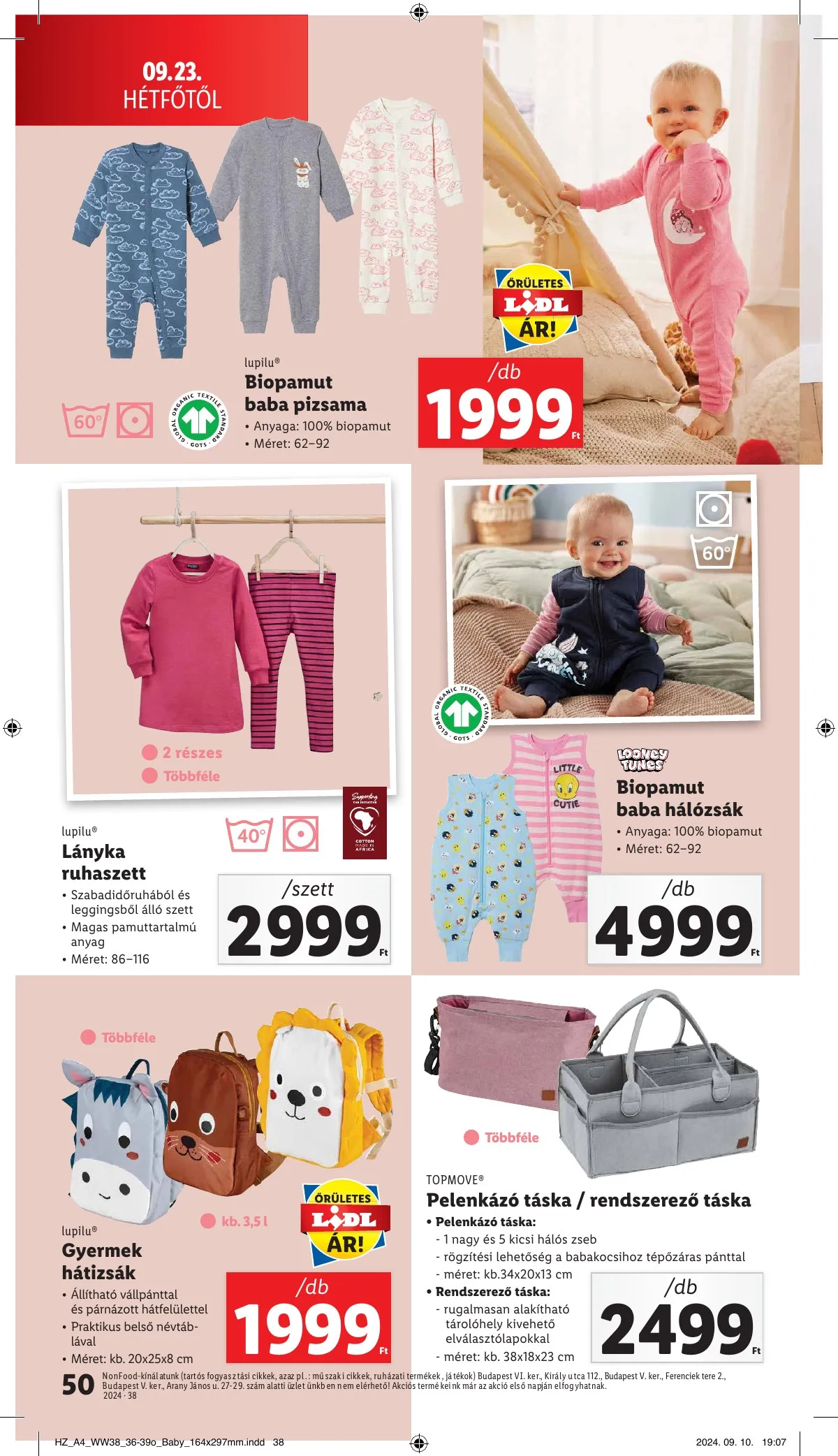 Lidl akciós újság 09.19–09.25 – 50. oldal