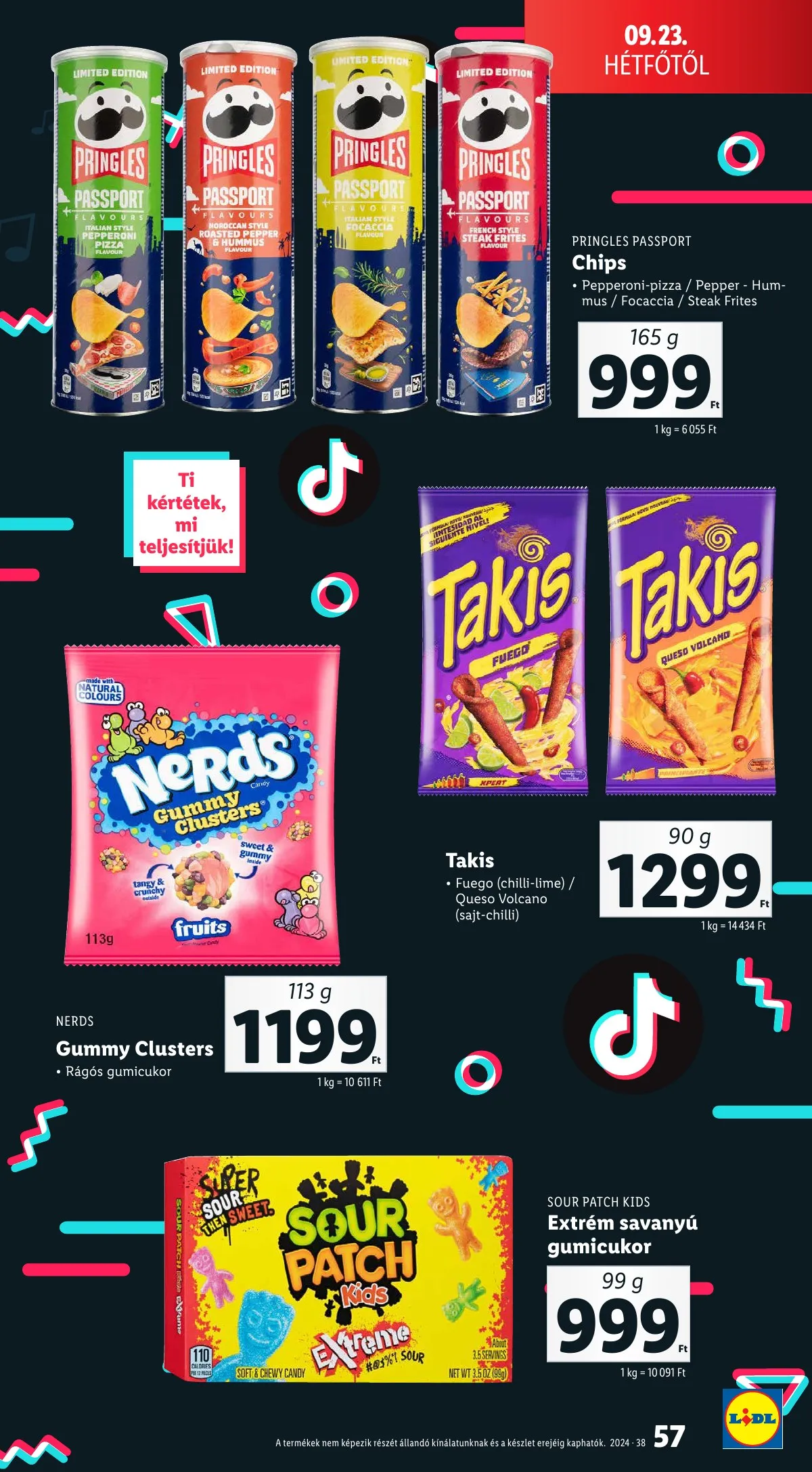 Lidl akciós újság 09.19–09.25 – 57. oldal