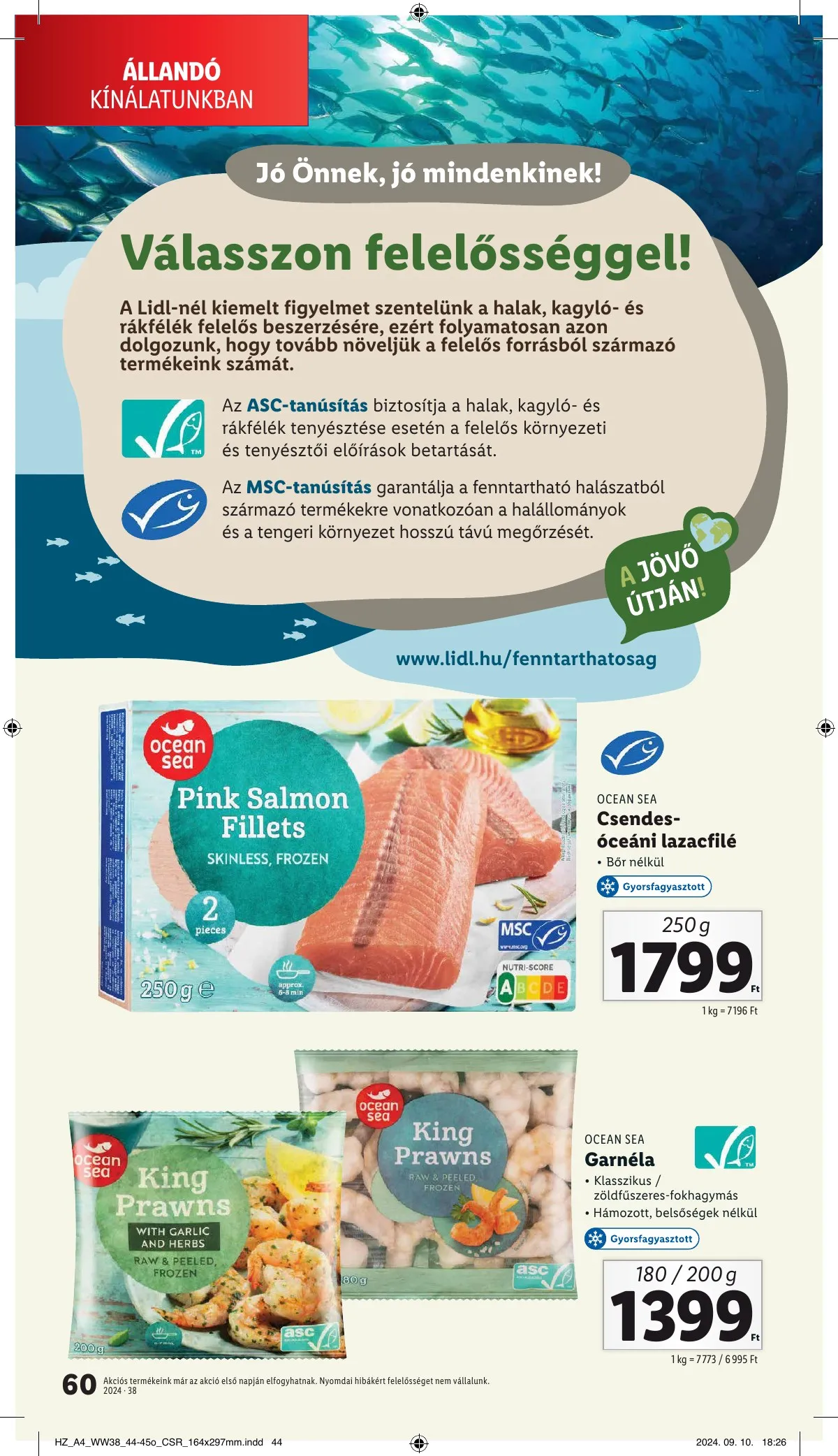 Lidl akciós újság 09.19–09.25 – 60. oldal