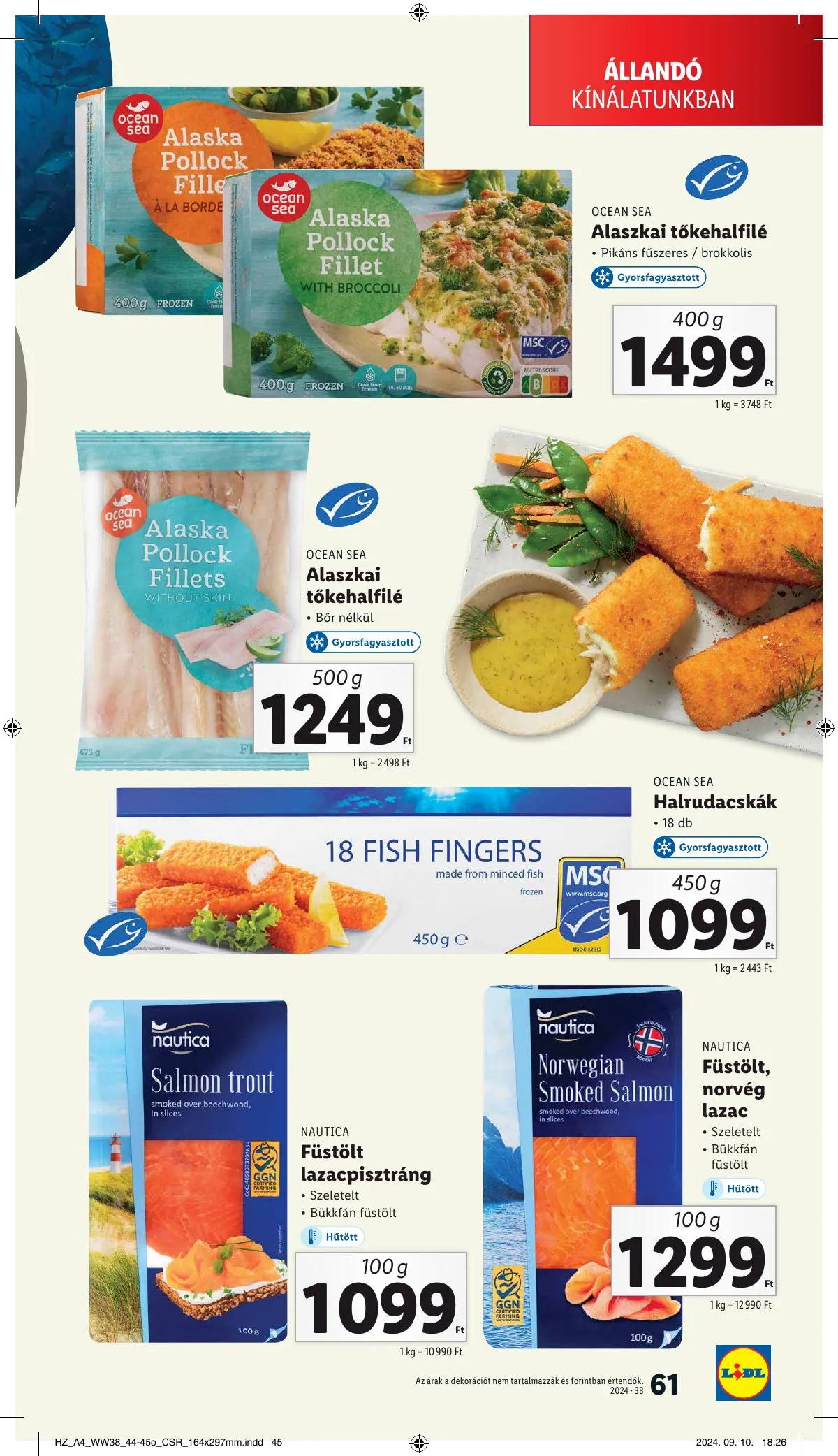 Lidl akciós újság 09.19–09.25 – 61. oldal