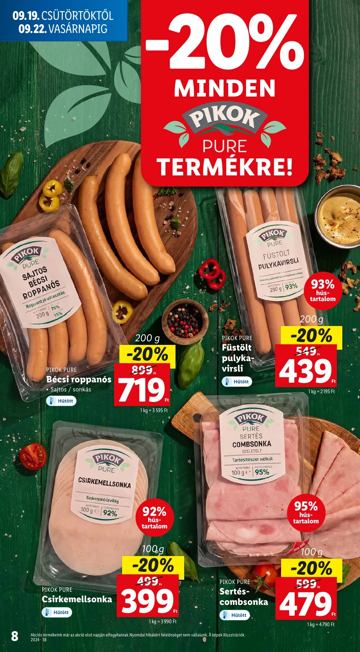 Lidl akciós újság 09.19–09.25 – 8. oldal