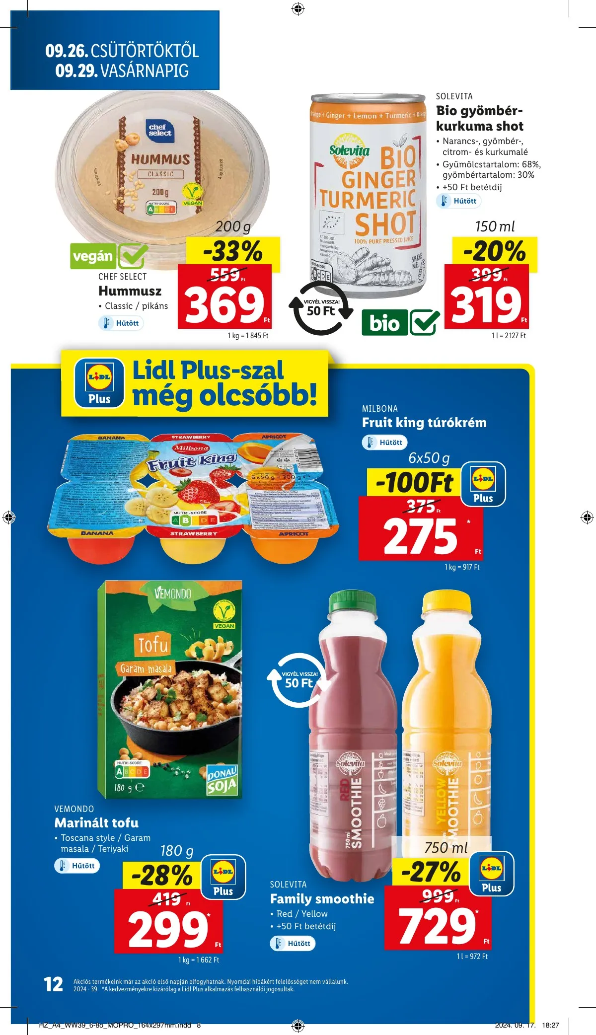 Lidl akciós újság 09.26–10.02 – 12. oldal