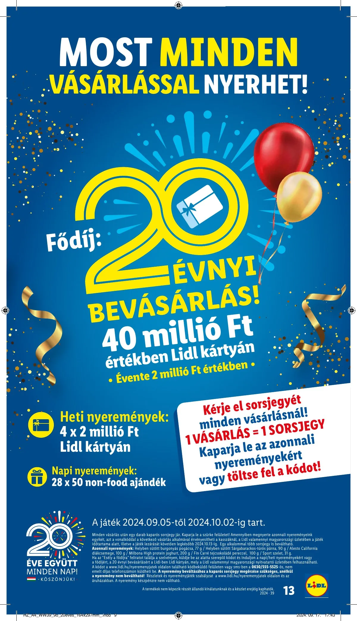 Lidl akciós újság 09.26–10.02 – 13. oldal