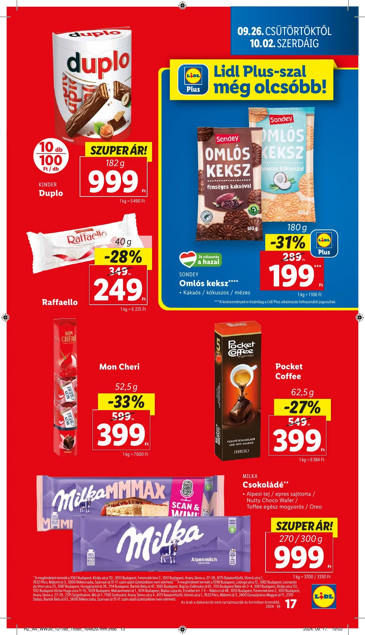 Lidl akciós újság 09.26–10.02 – 17. oldal