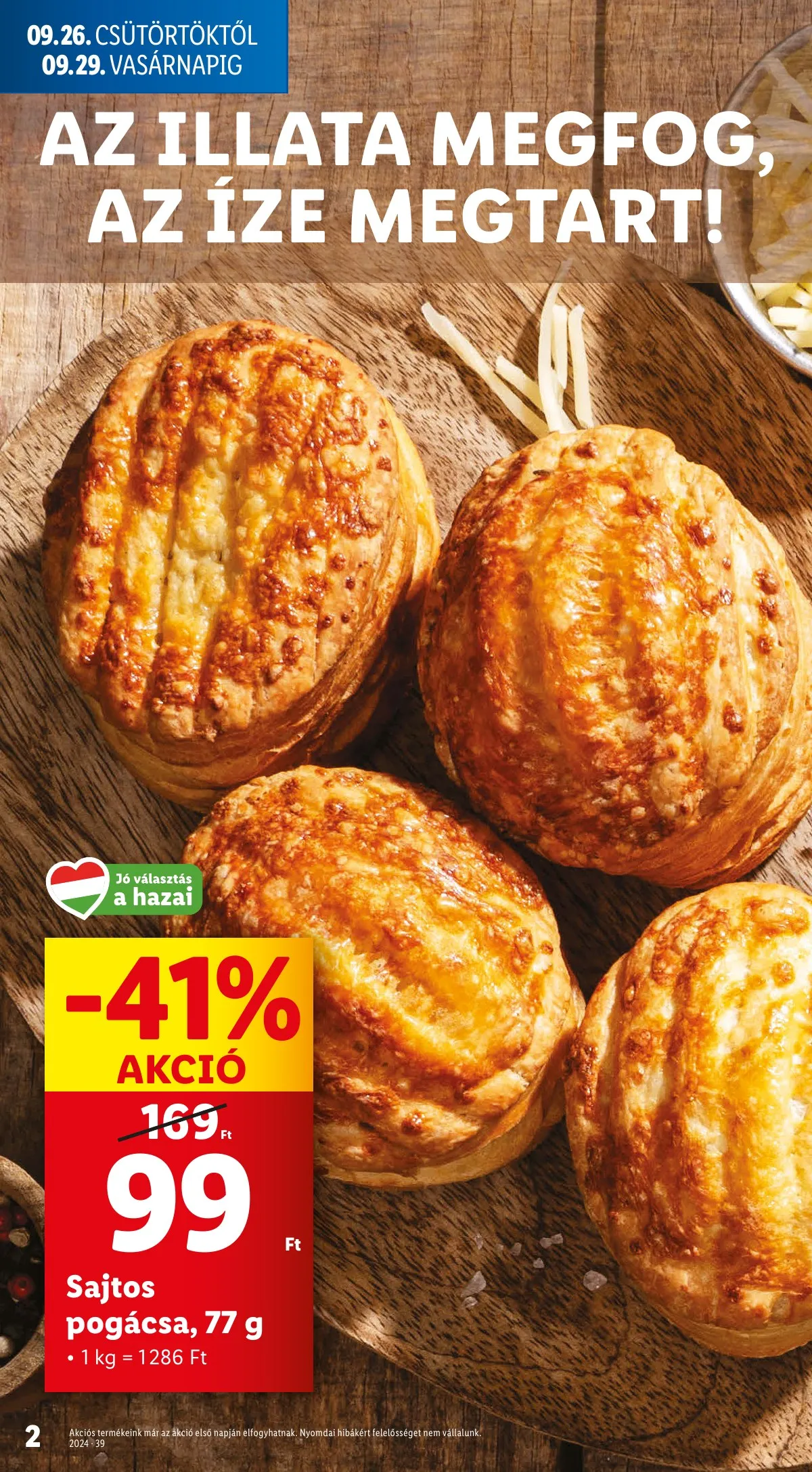 Lidl akciós újság 09.26–10.02 – 2. oldal