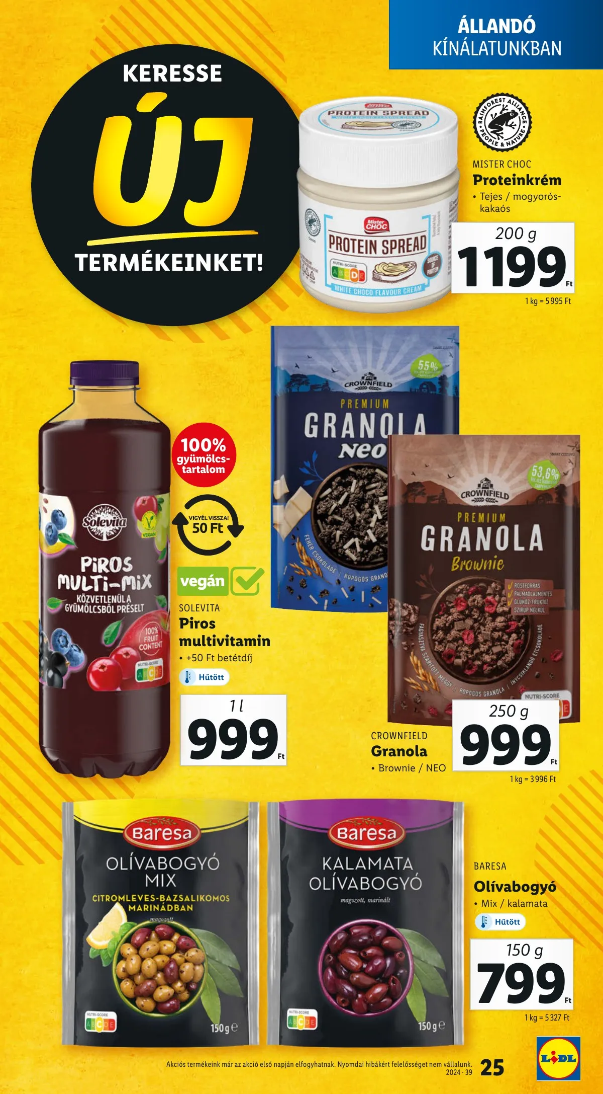 Lidl akciós újság 09.26–10.02 – 25. oldal