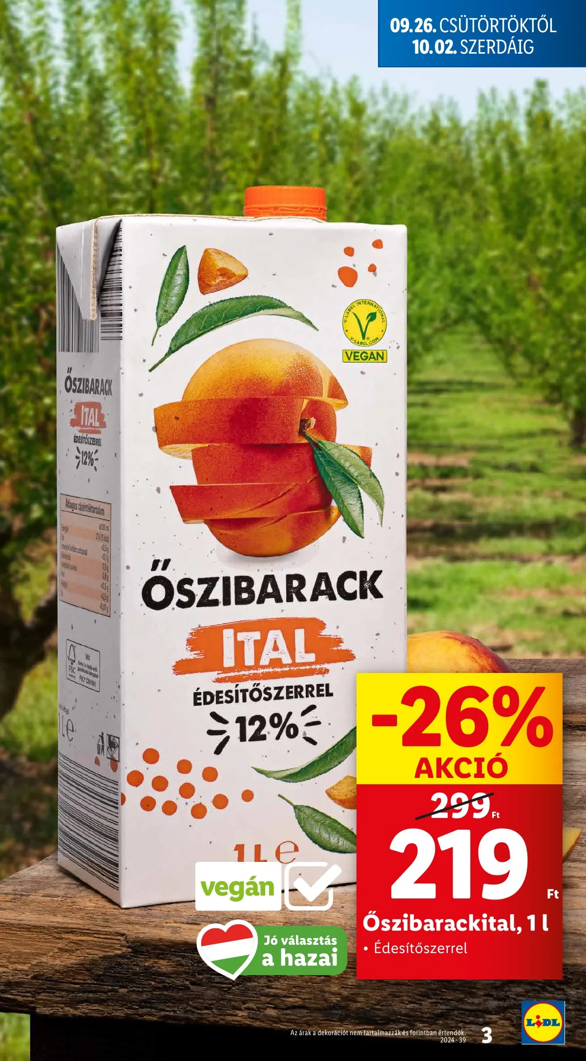 Lidl akciós újság 09.26–10.02 – 3. oldal