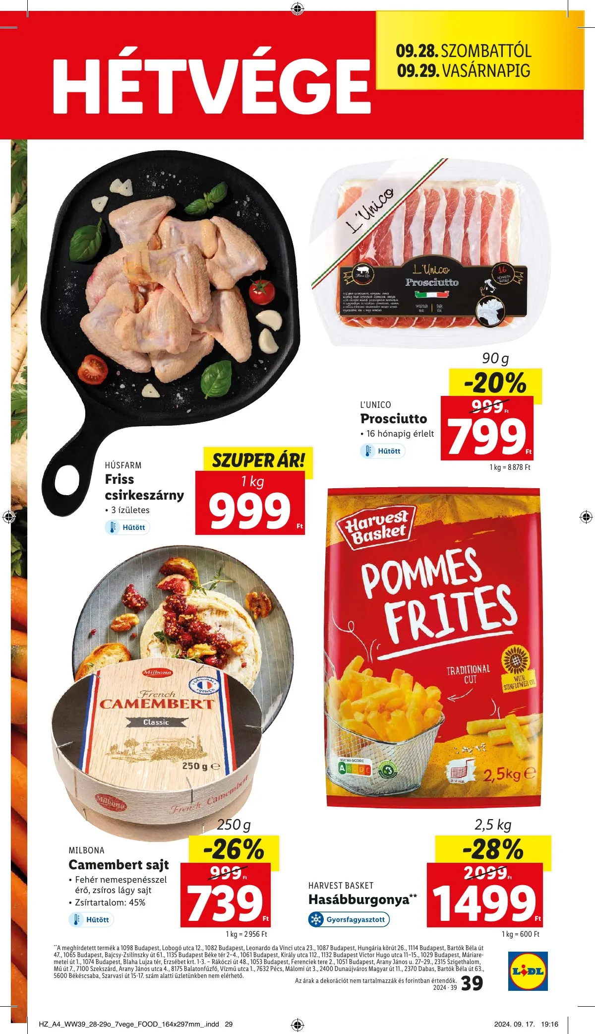Lidl akciós újság 09.26–10.02 – 39. oldal