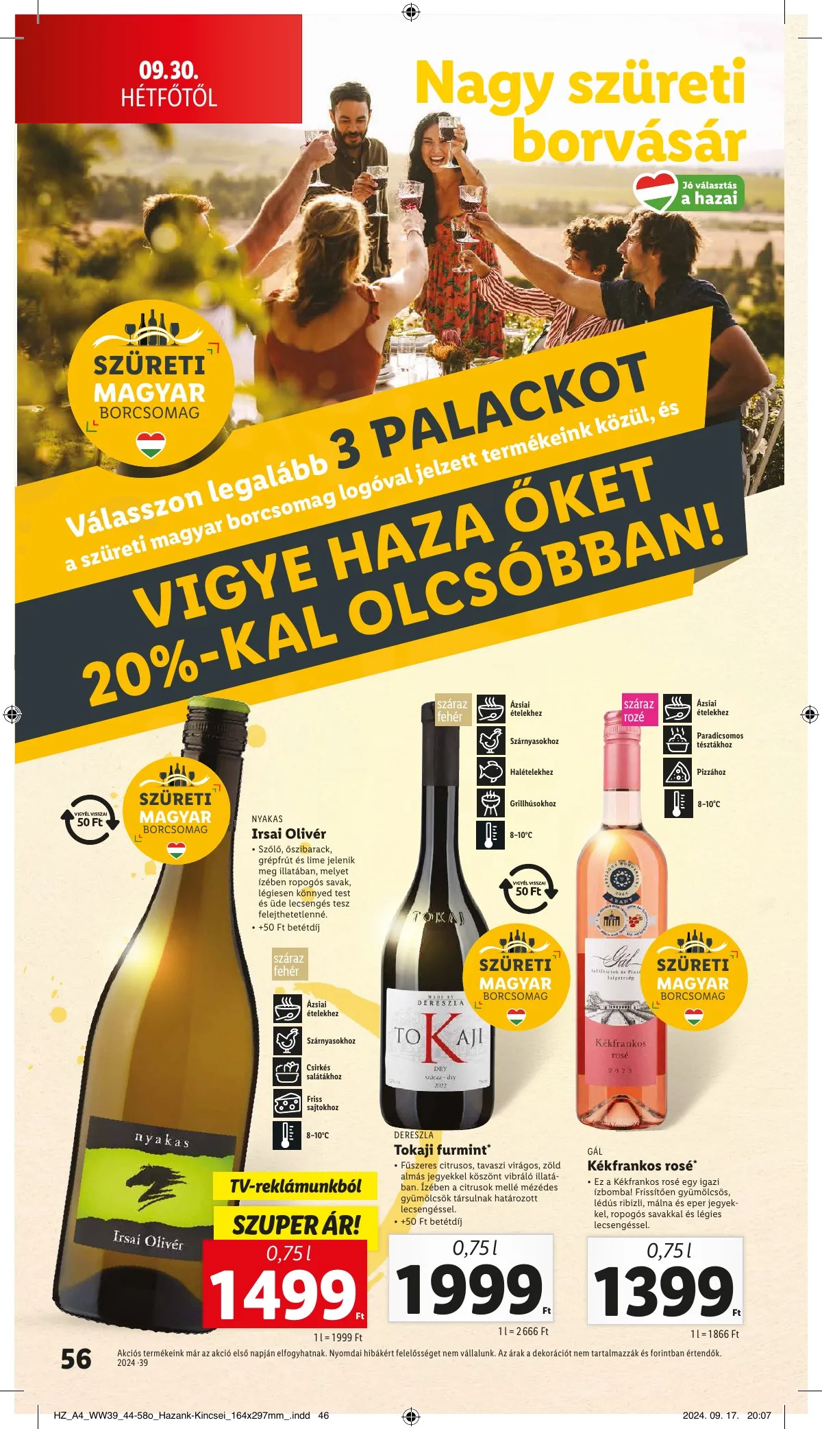 Lidl akciós újság 09.26–10.02 – 56. oldal