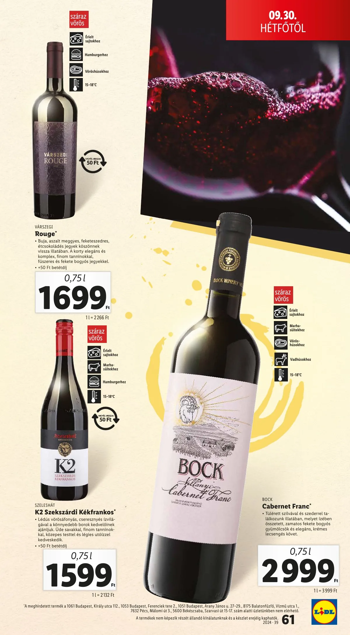 Lidl akciós újság 09.26–10.02 – 61. oldal