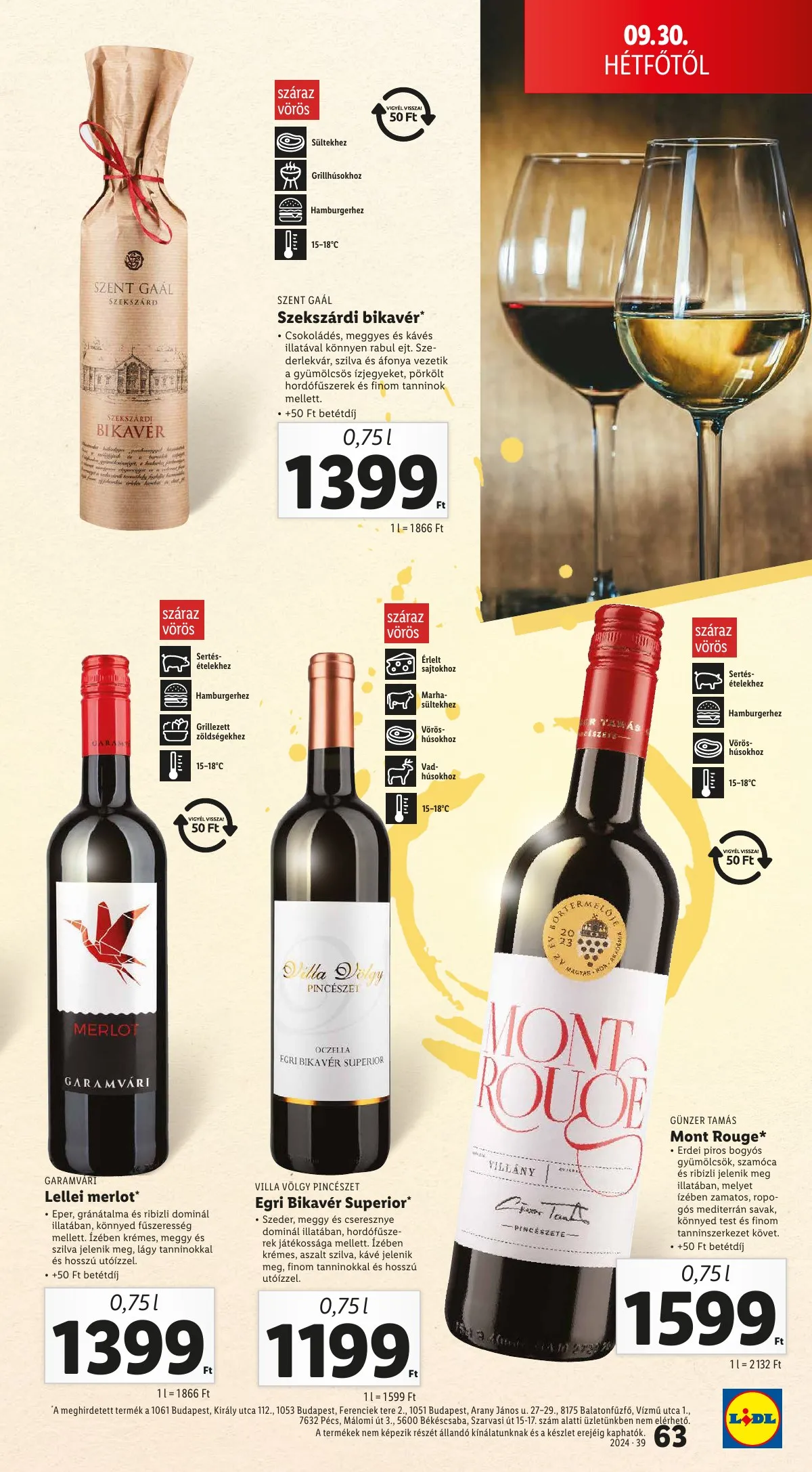 Lidl akciós újság 09.26–10.02 – 63. oldal