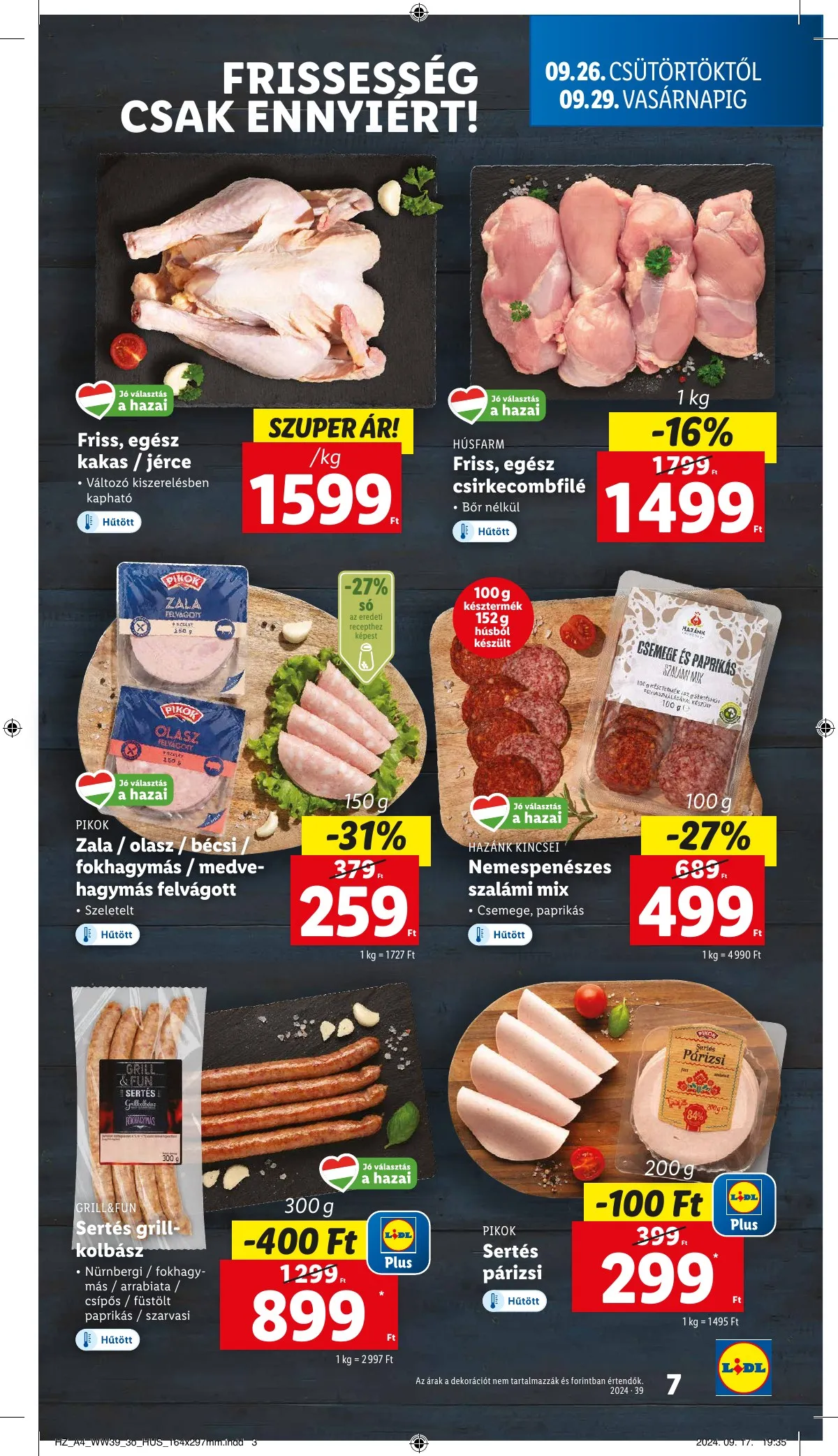 Lidl akciós újság 09.26–10.02 – 7. oldal