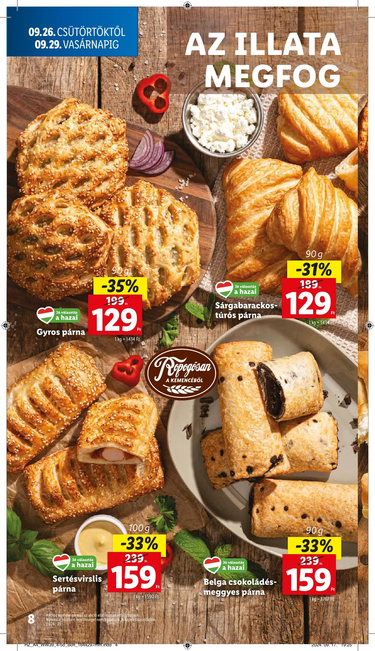 Lidl akciós újság 09.26–10.02 – 8. oldal