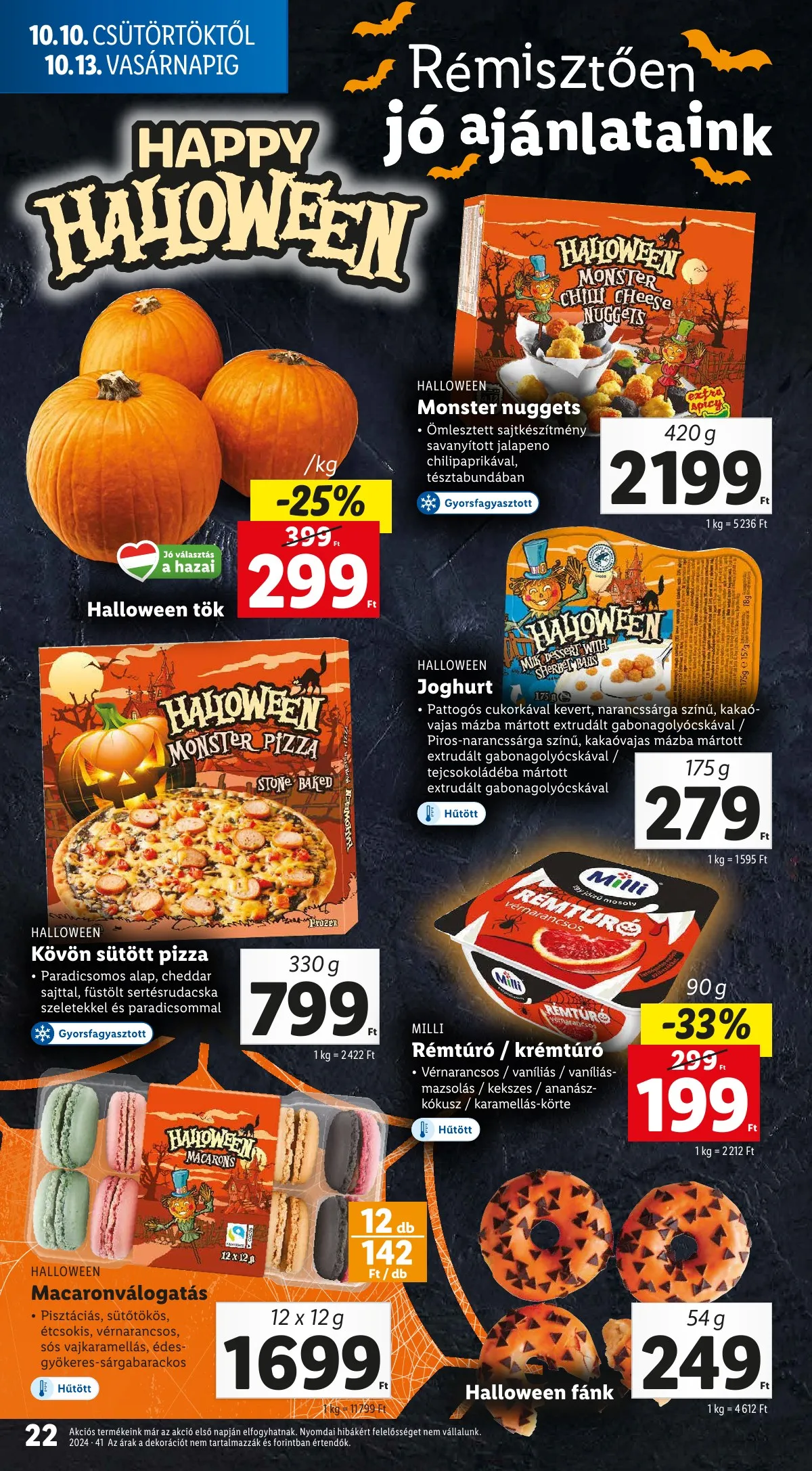 Lidl akciós újság 10.10–10.16 – 22. oldal