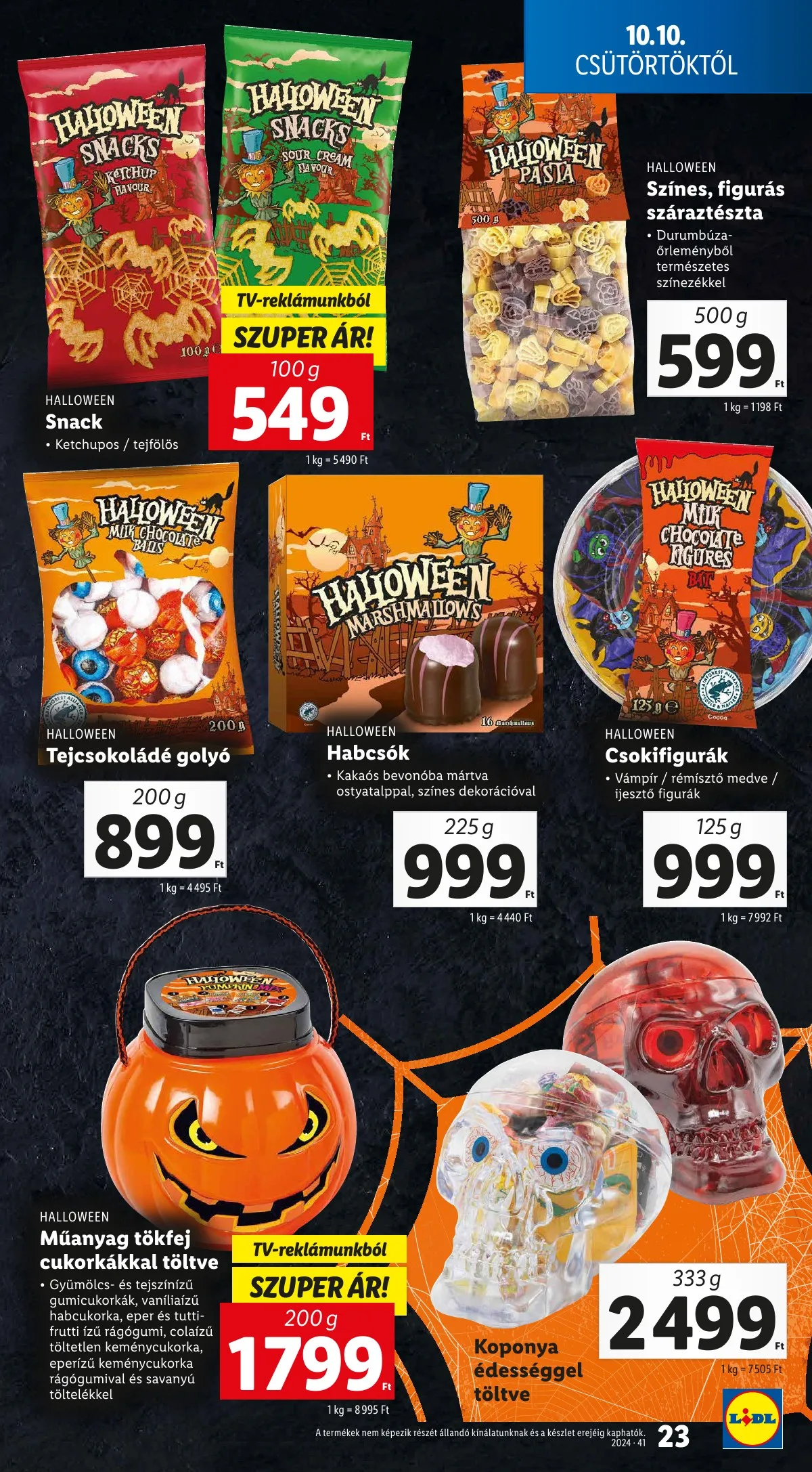 Lidl akciós újság 10.10–10.16 – 23. oldal
