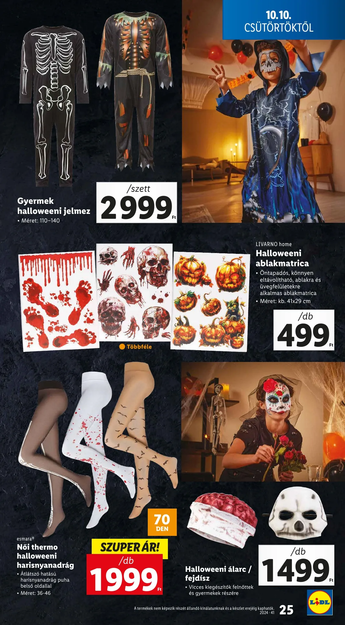 Lidl akciós újság 10.10–10.16 – 25. oldal